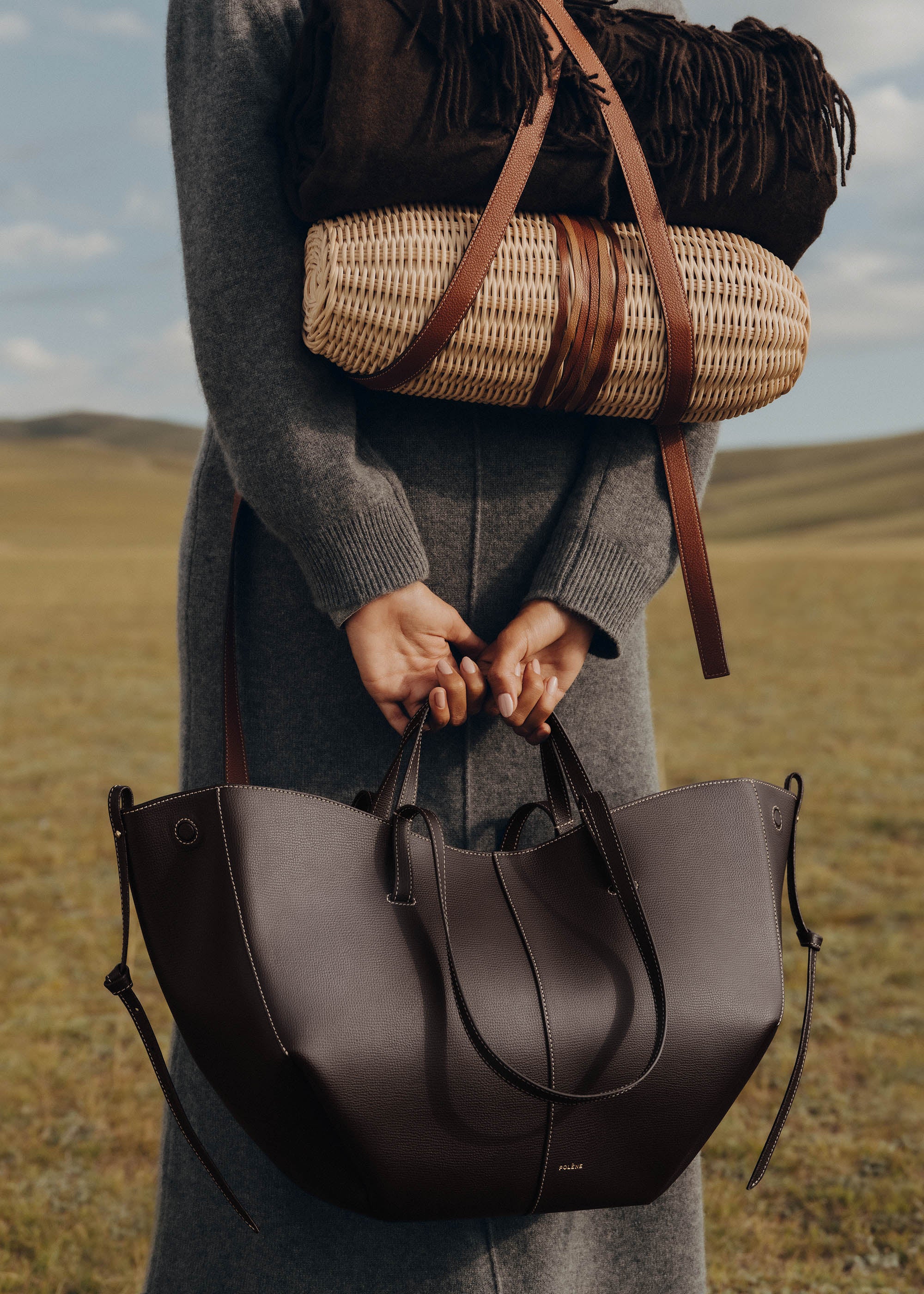 Sac Cyme - Ébène Grainé
