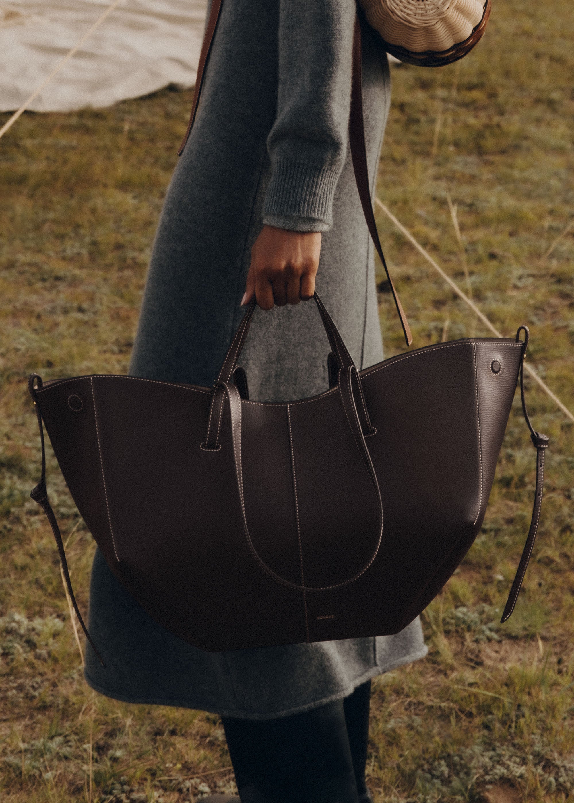 Sac Cyme - Ébène Grainé