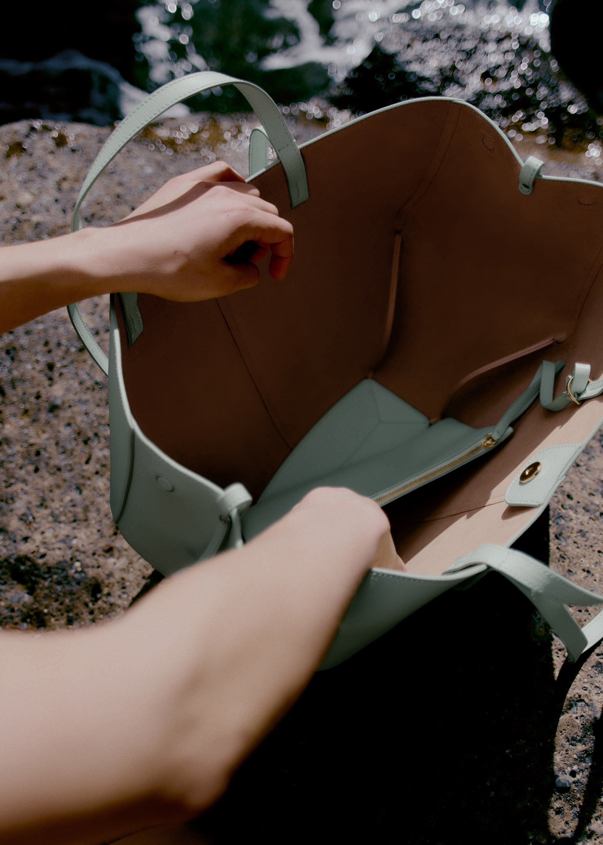 Sac Cyma - Ecume Grainé