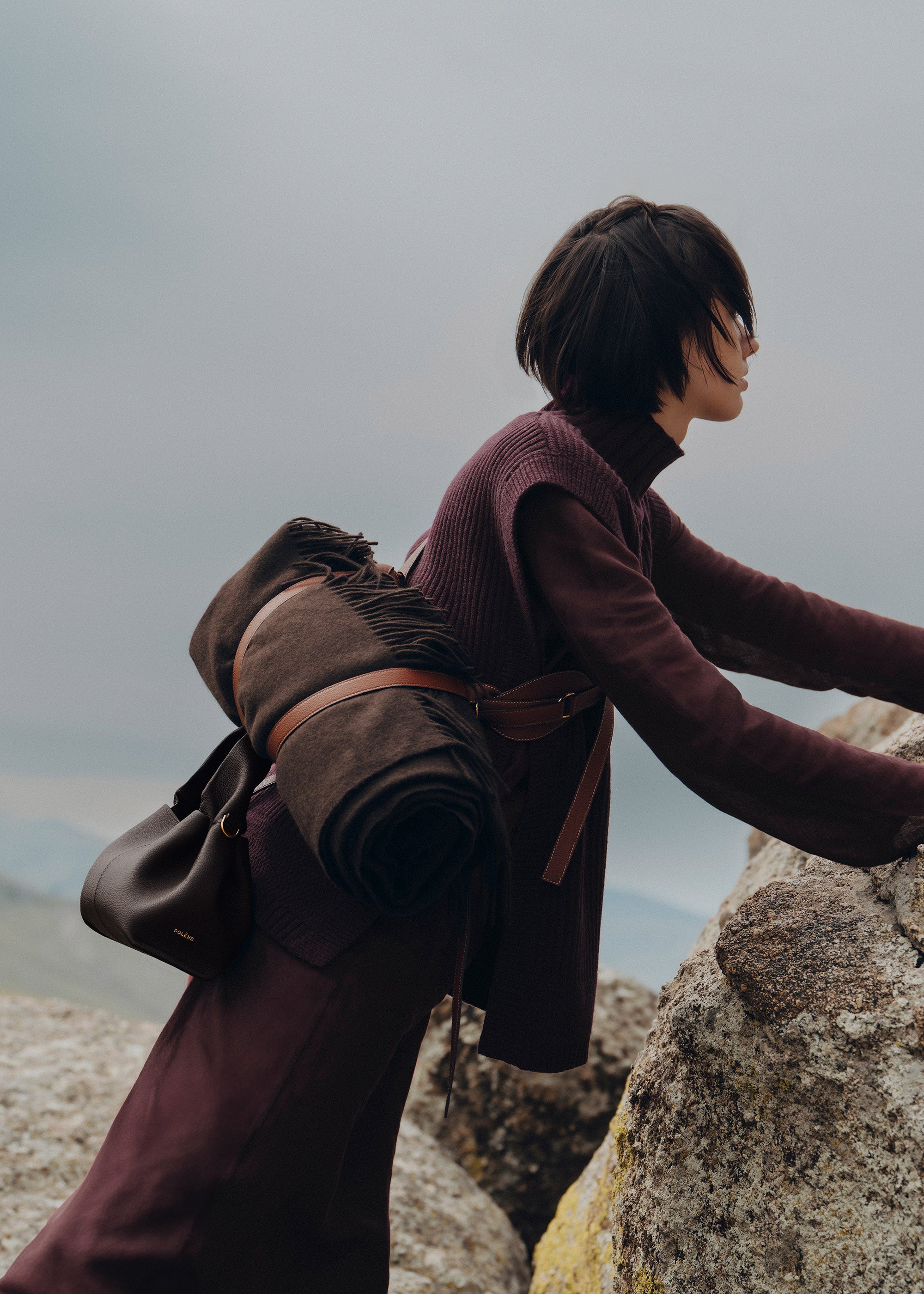 Sac Le Neuf Mini - Ébène Grainé