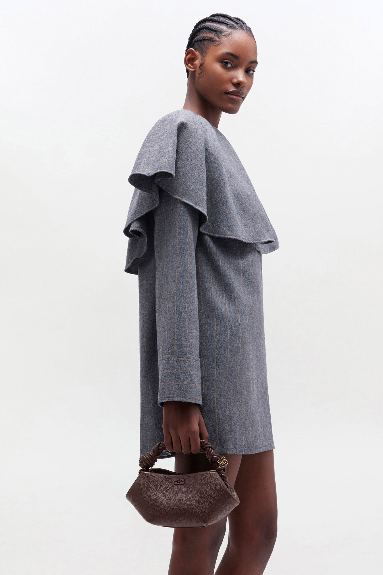 Sac Bou Mini - Marron Grainé