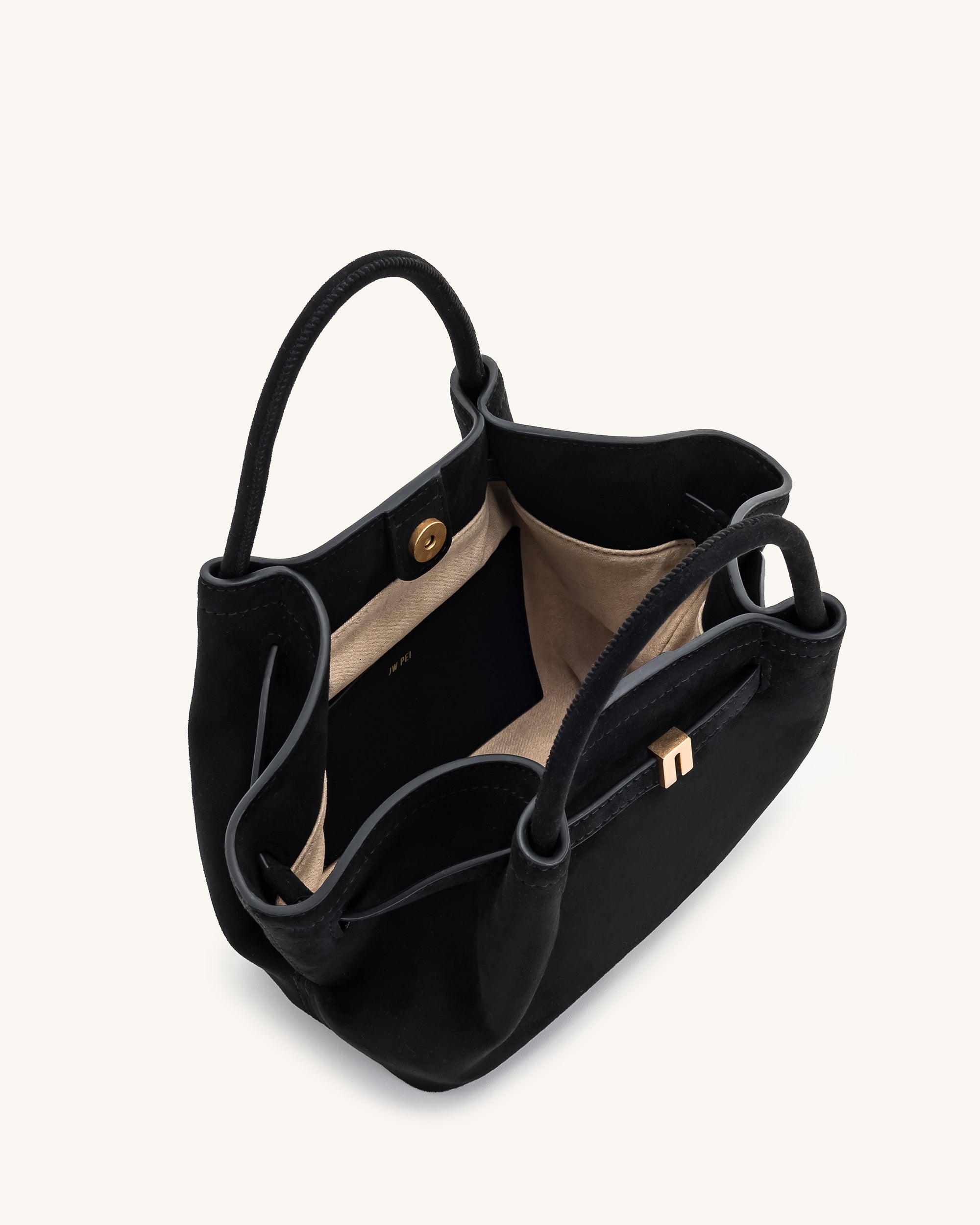 Sac Hana Mini - Suède Noir