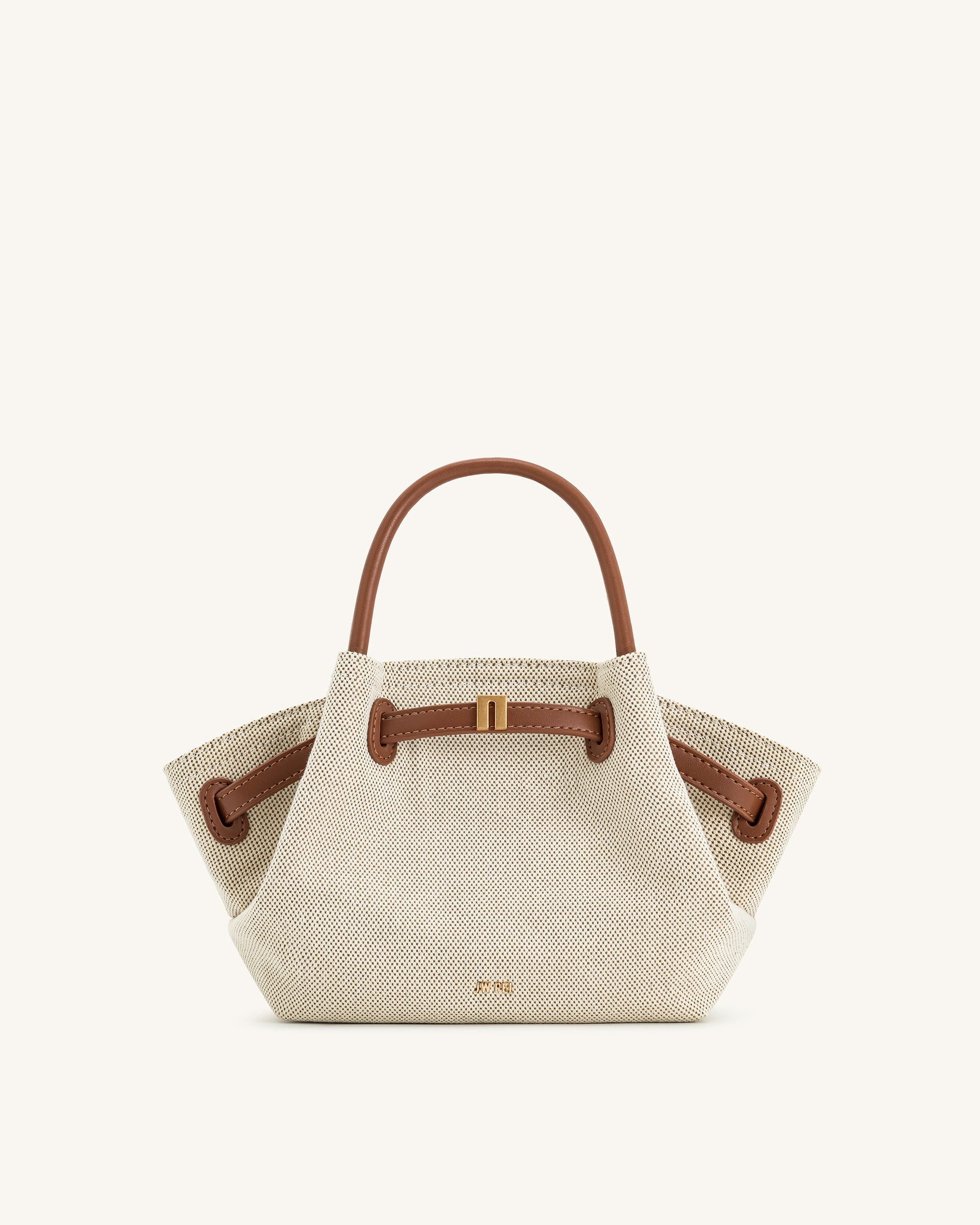 Sac Hana Mini - Toile Marron