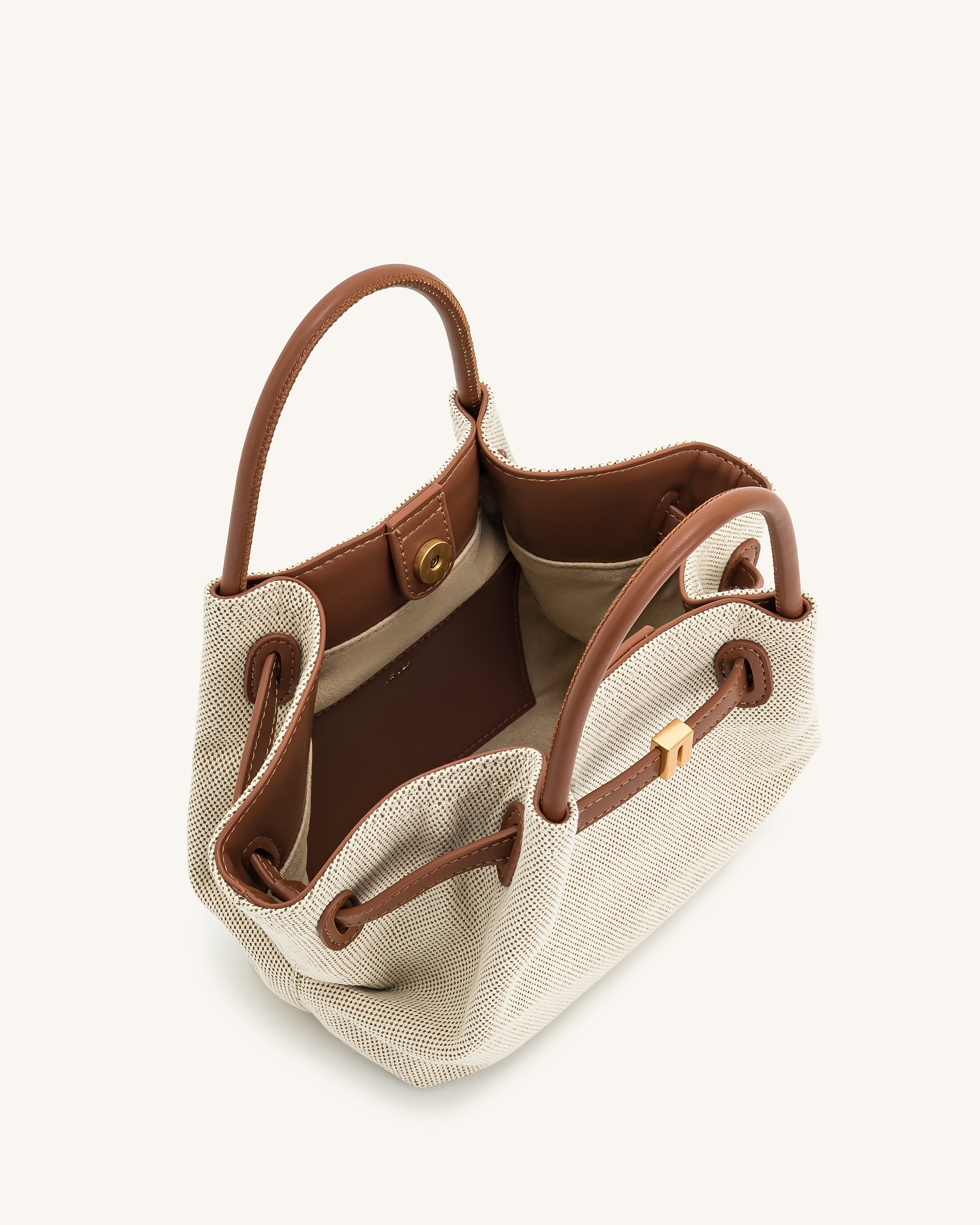 Sac Hana Mini - Toile Marron