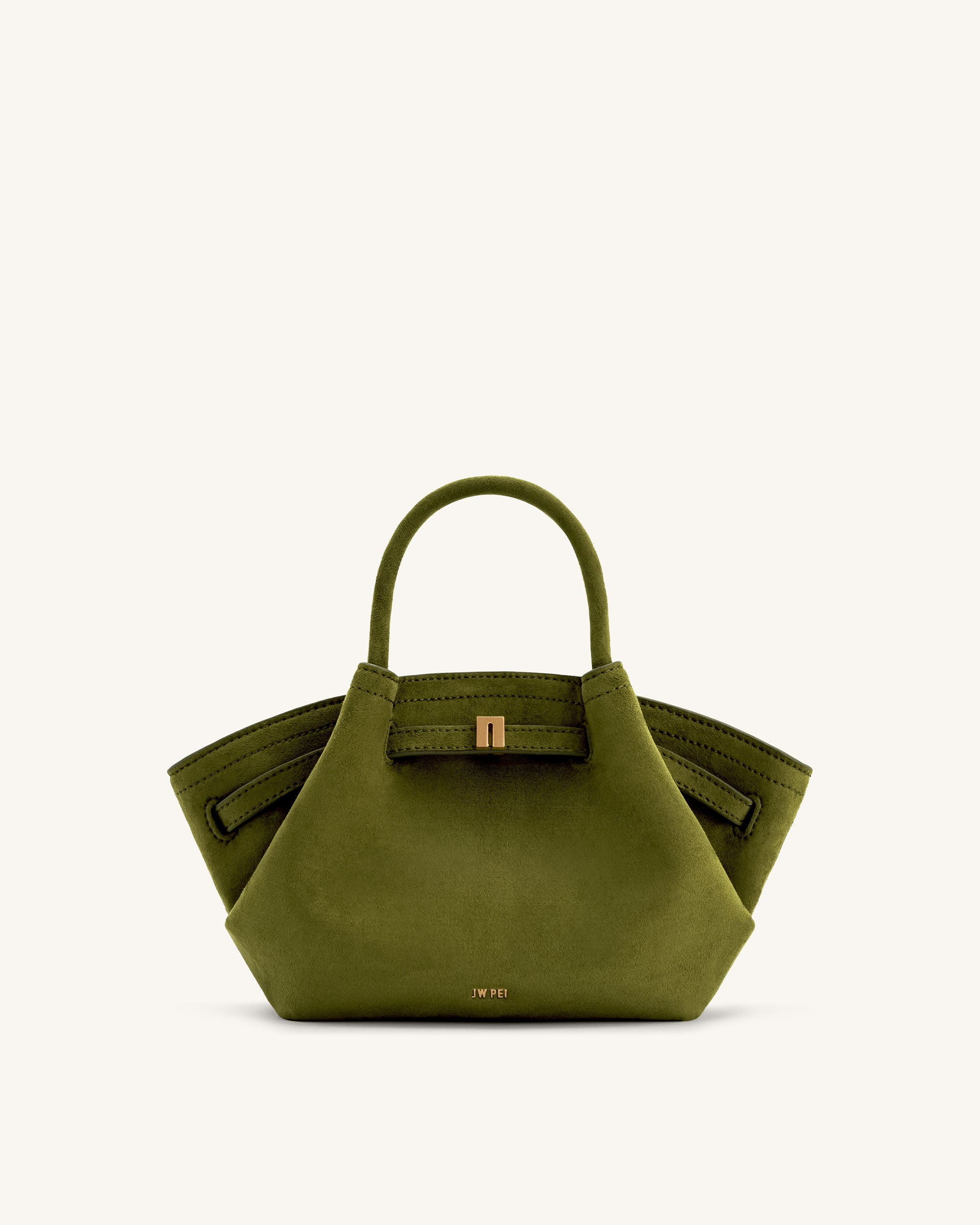 [Sac Hana Mini - Suède Vert Olive