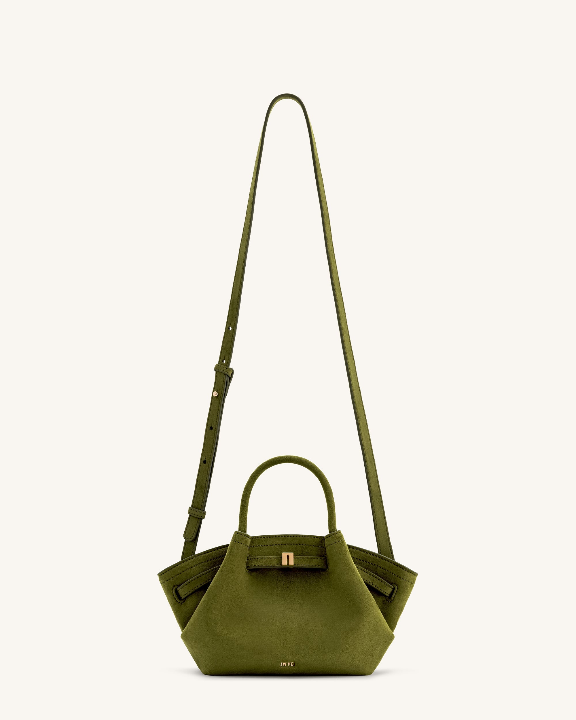 [Sac Hana Mini - Suède Vert Olive