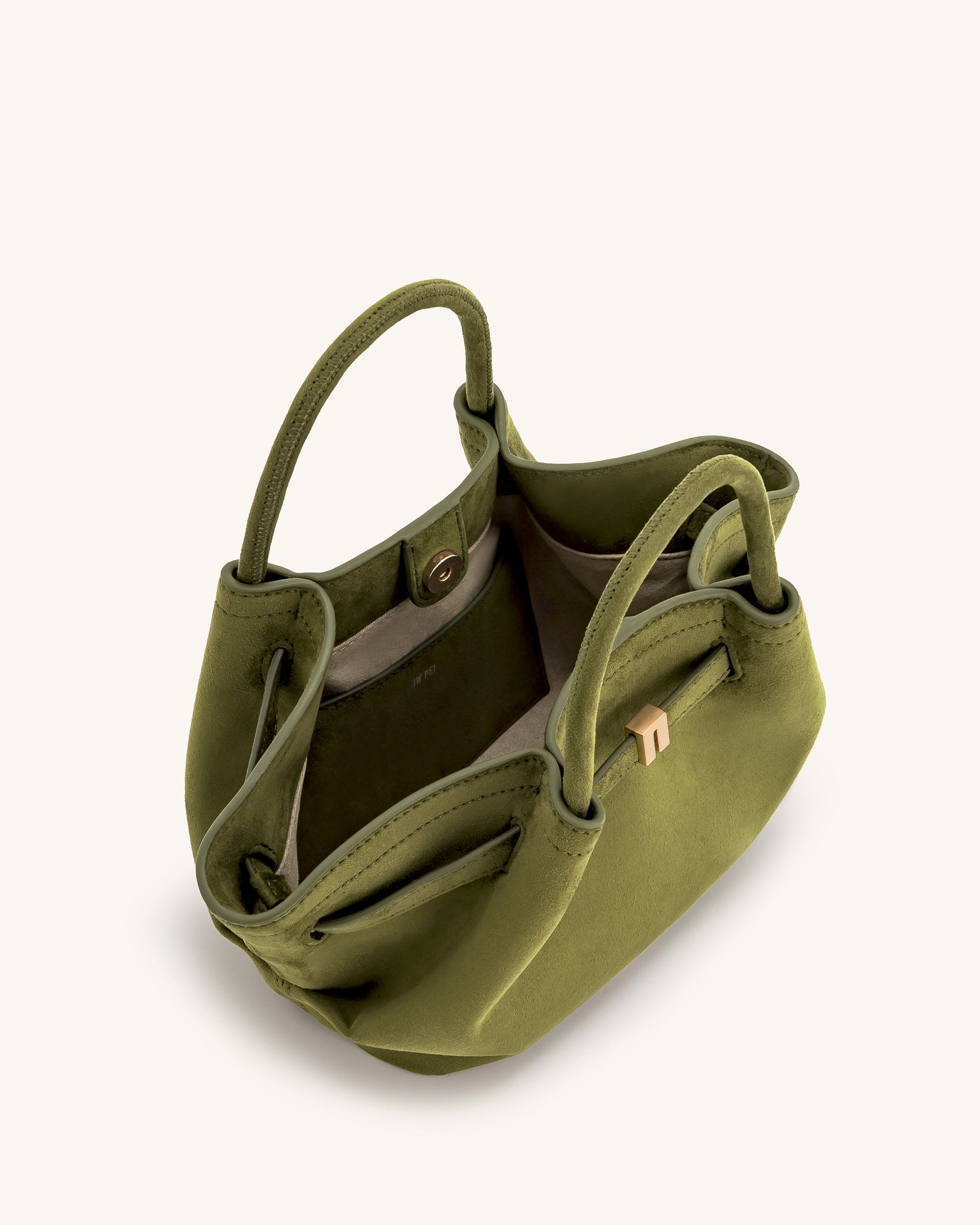 [Sac Hana Mini - Suède Vert Olive