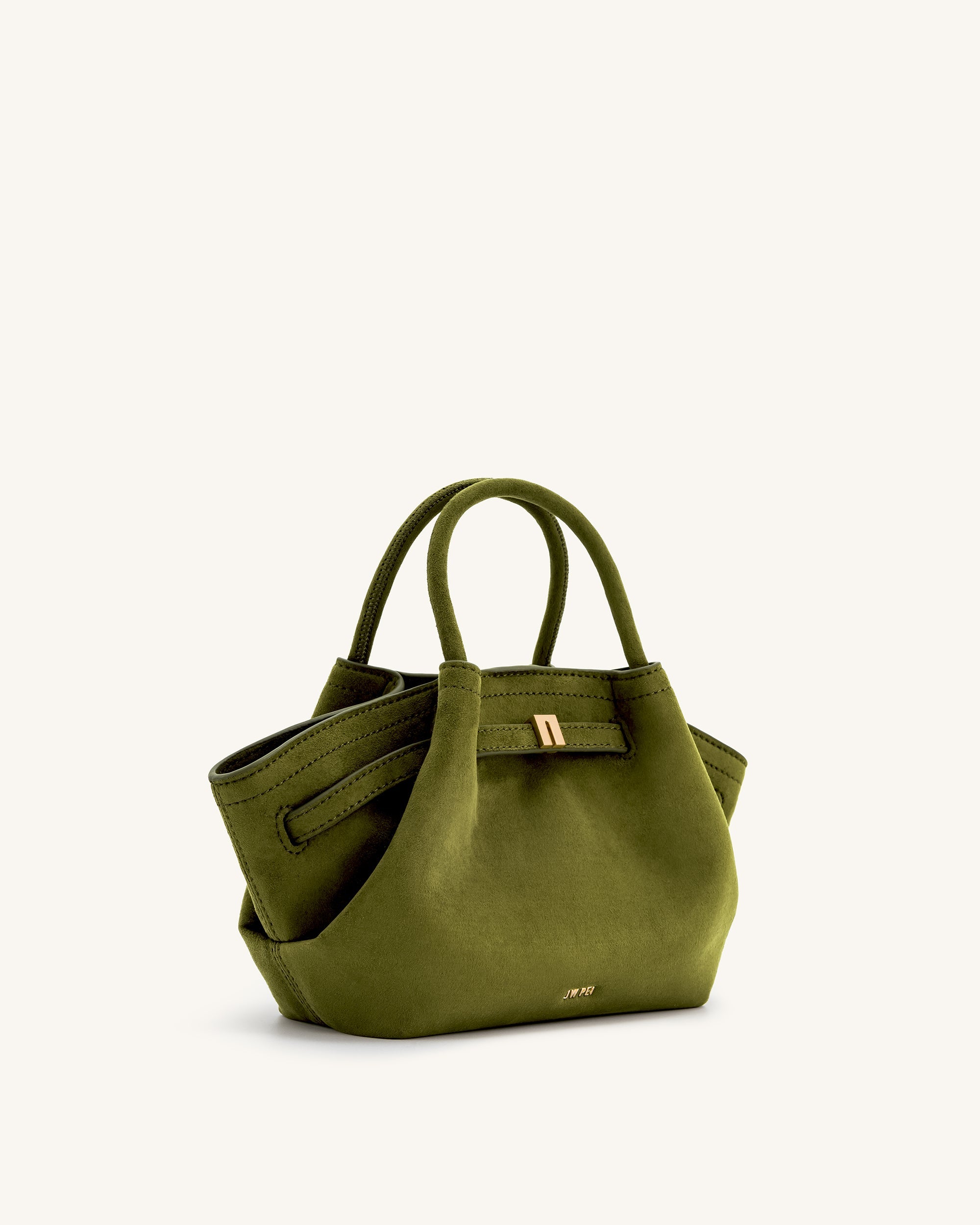 [Sac Hana Mini - Suède Vert Olive