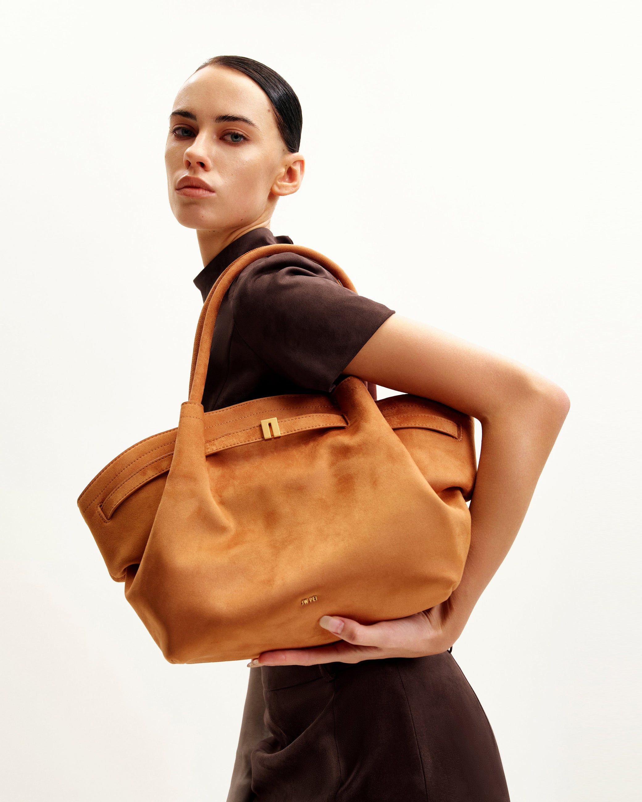 Sac Hana - Suède Marron