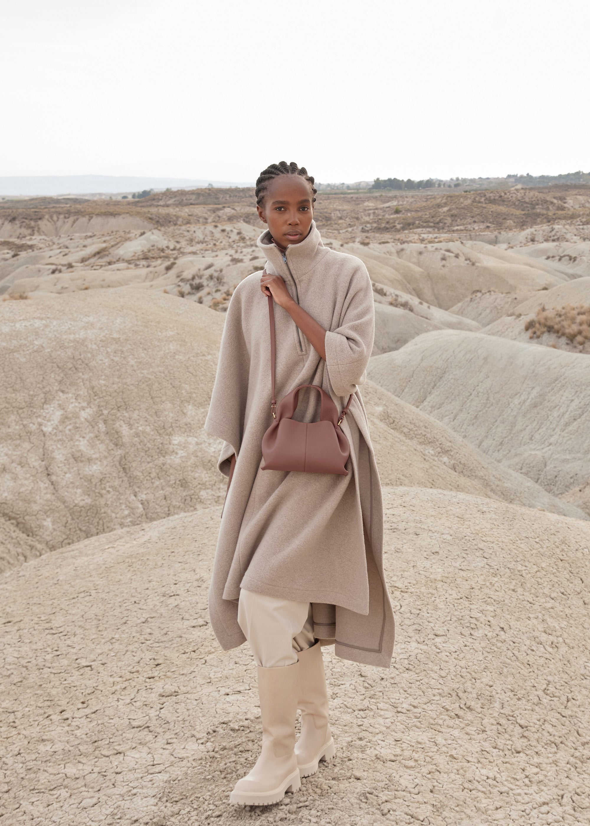 Sac Le Neuf Mini - Blush Grainé