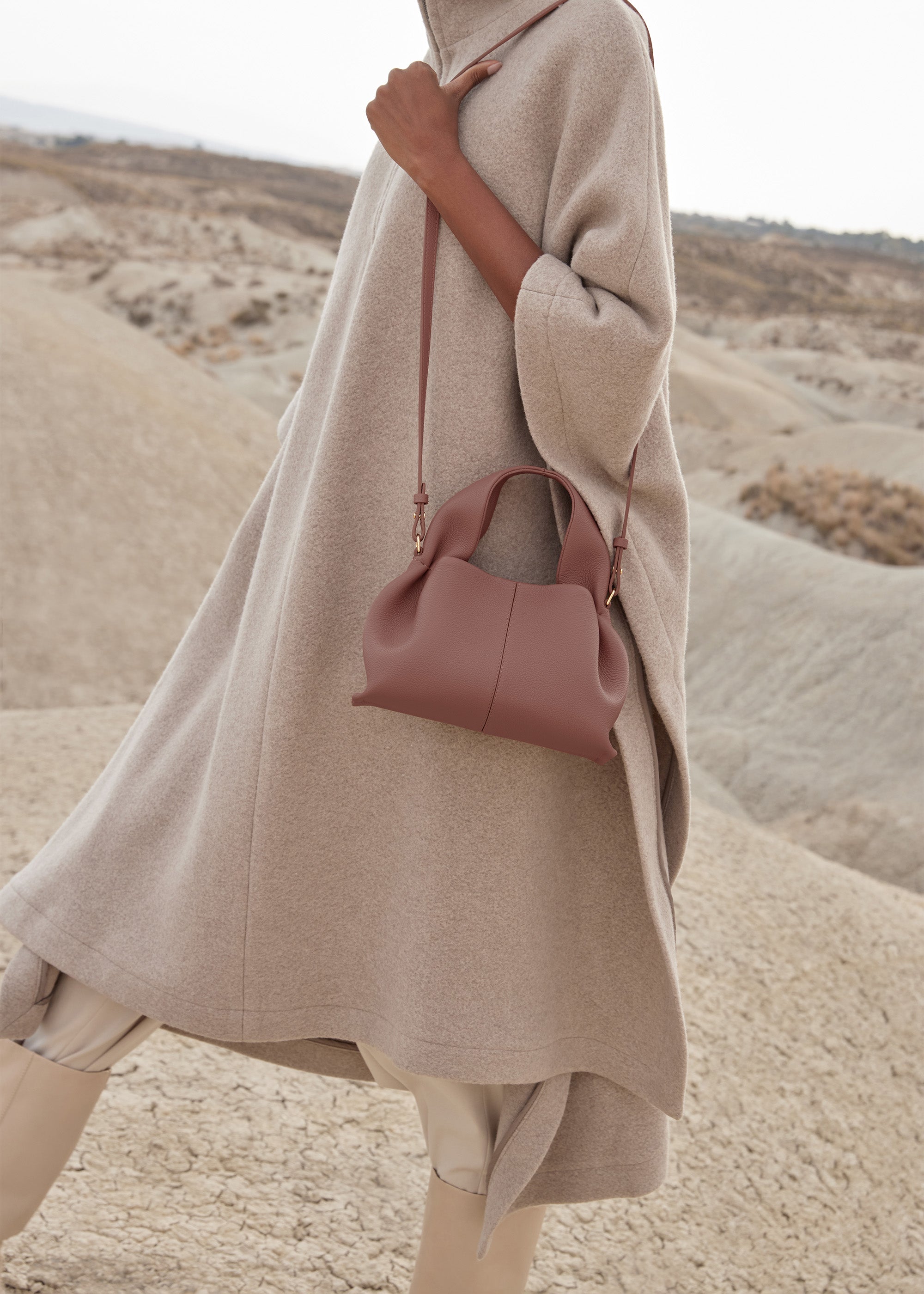 Sac Le Neuf Mini - Blush Grainé