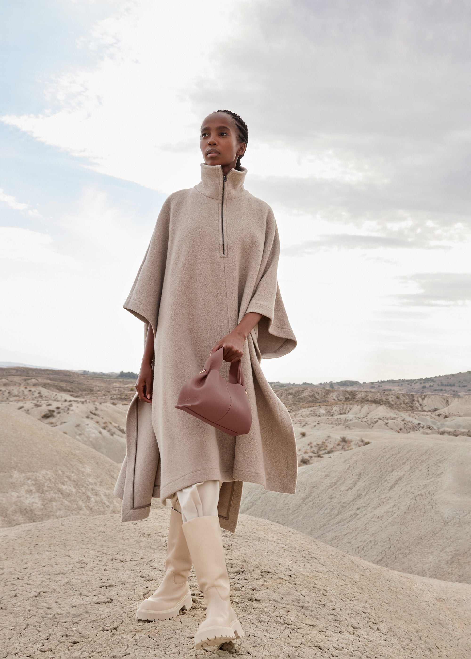 Sac Le Neuf Mini - Blush Grainé