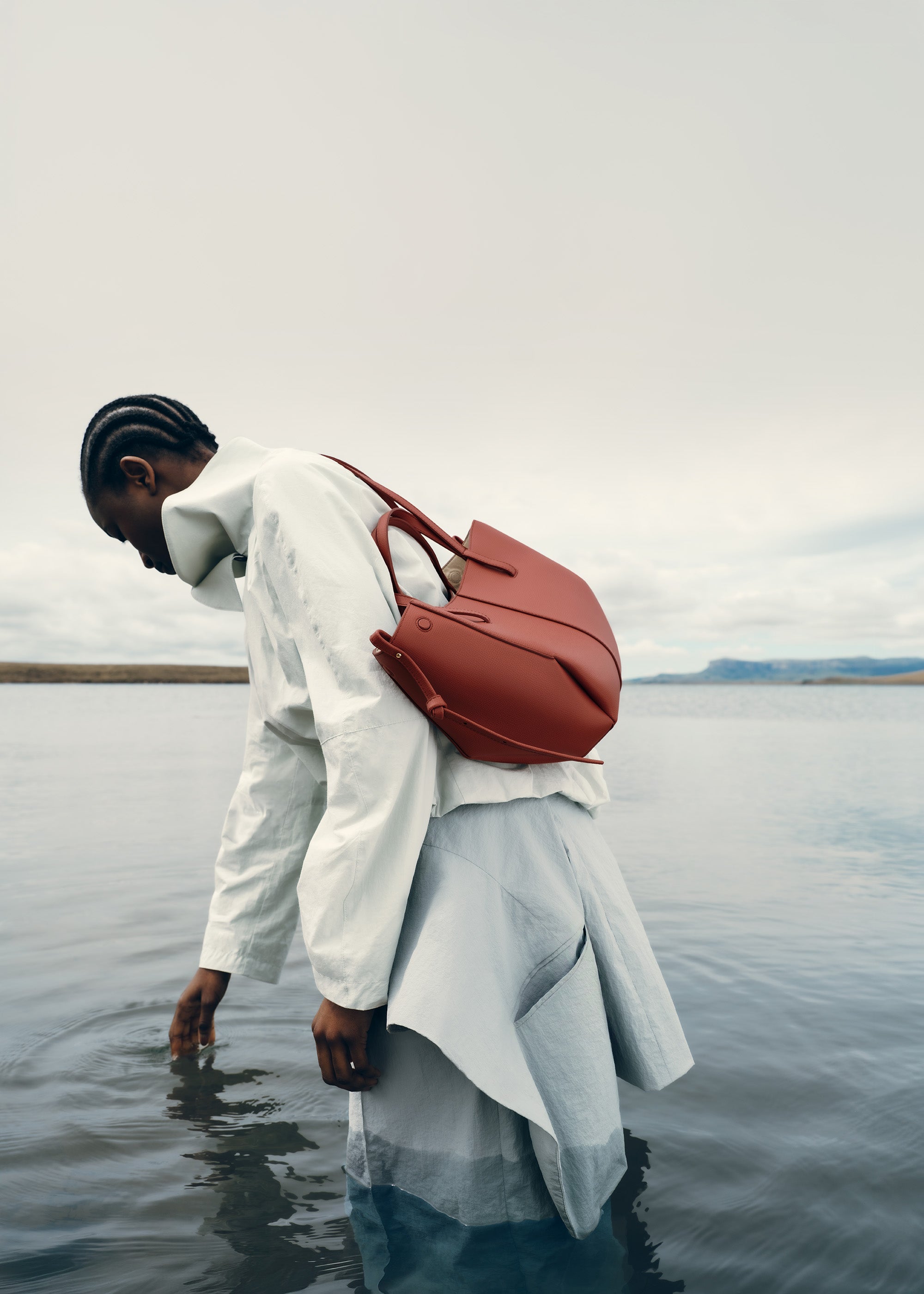 Sac Cyma Mini - Terracotta Grainé