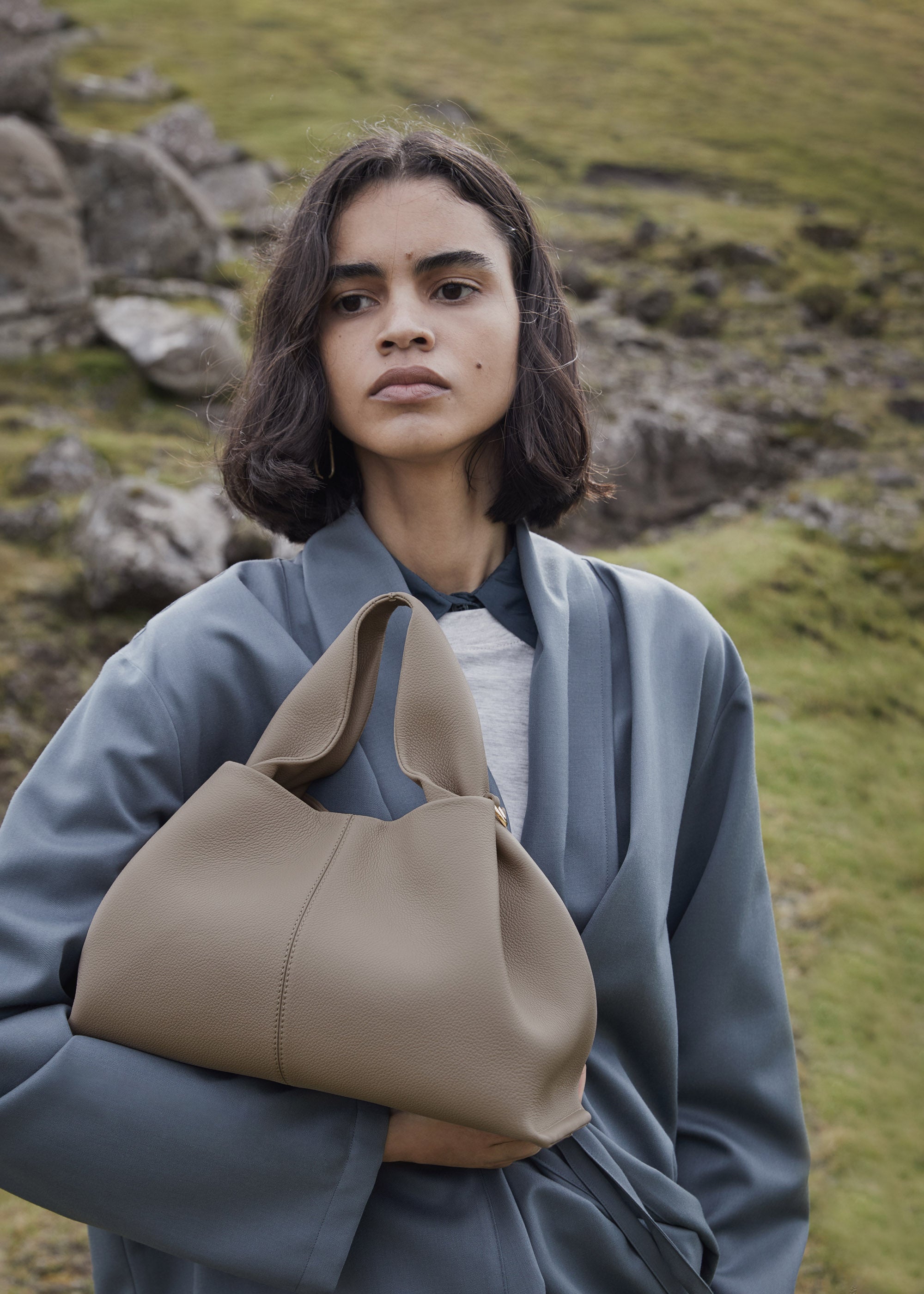 Sac Le Neuf - Taupe Grainé
