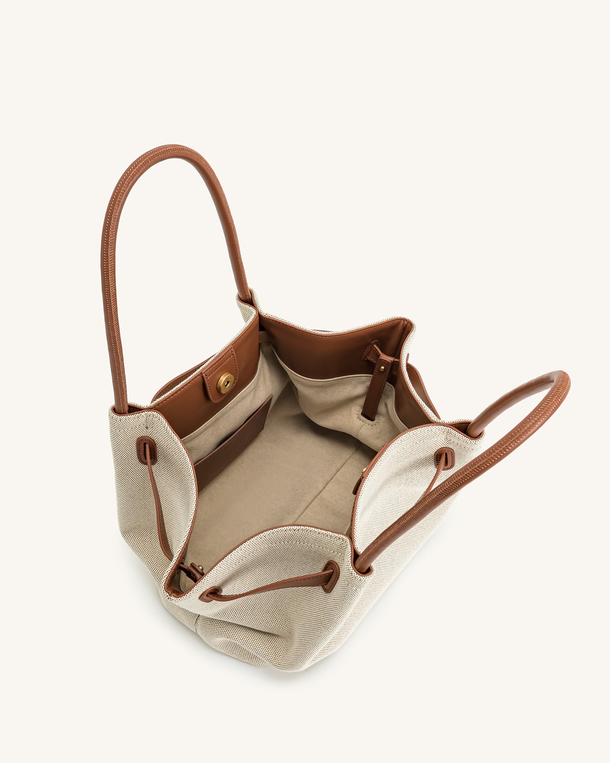 Sac Hana - Toile Marron