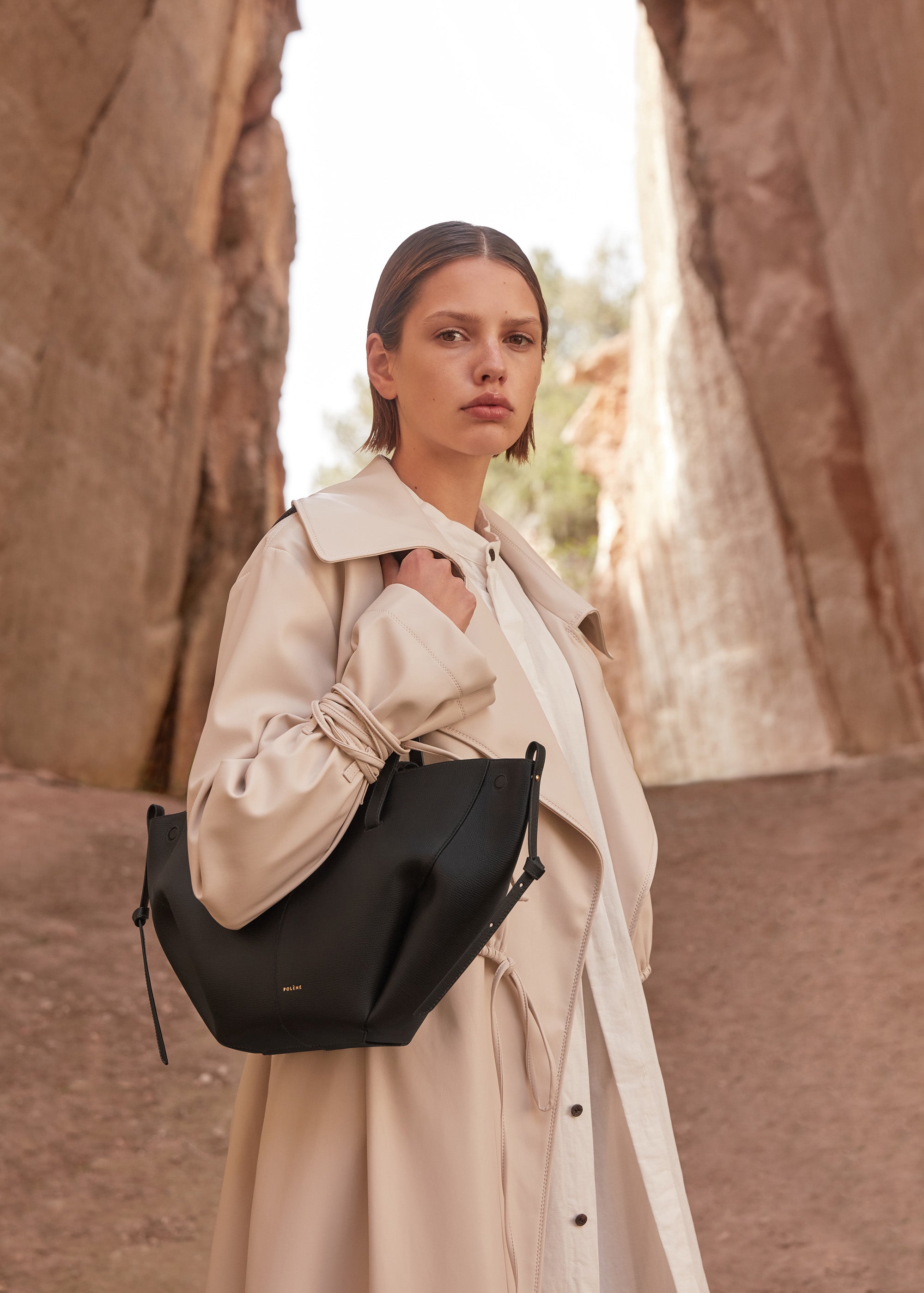 Sac Cyma Mini - Noir Grainé