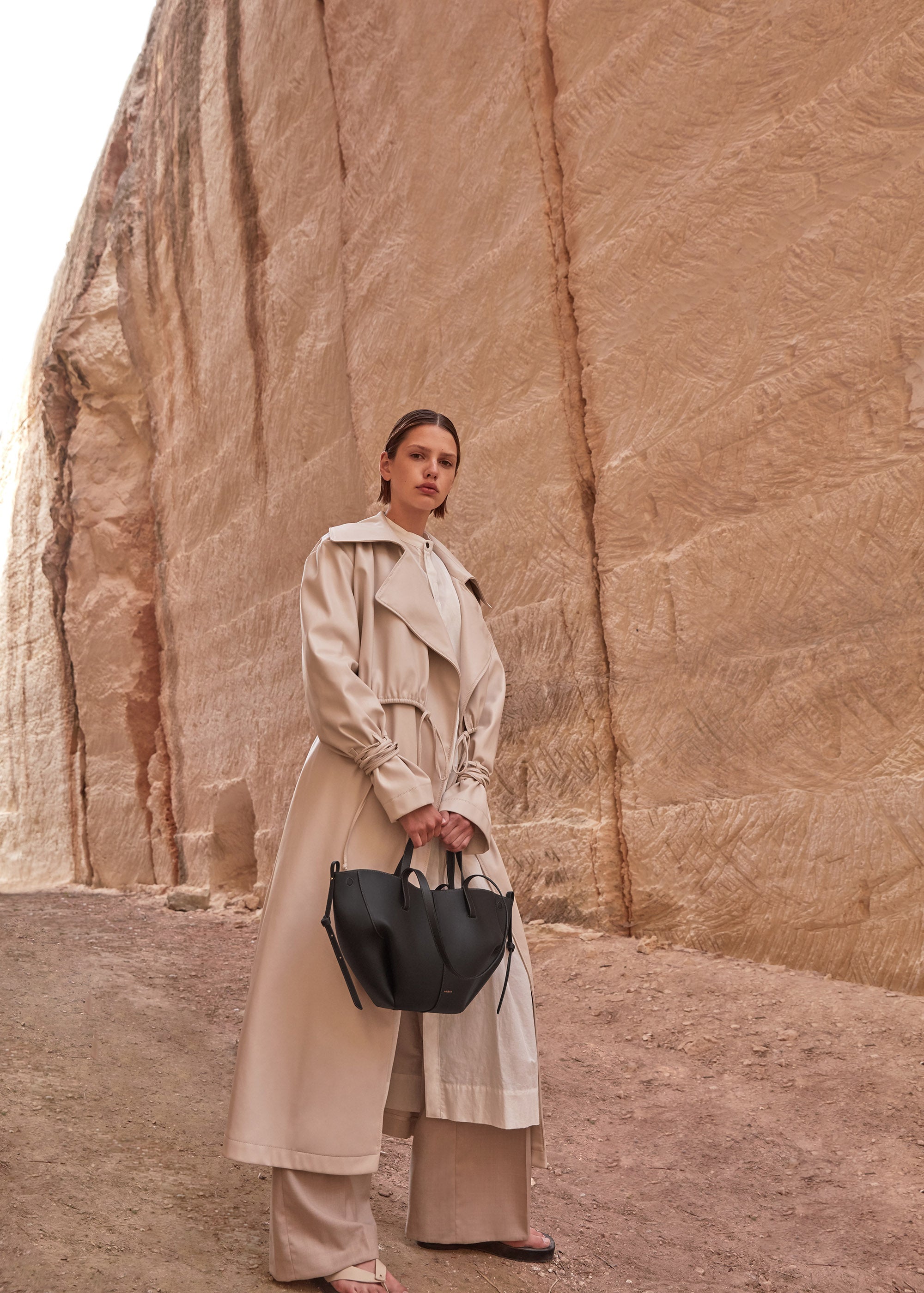 Sac Cyma Mini - Noir Grainé