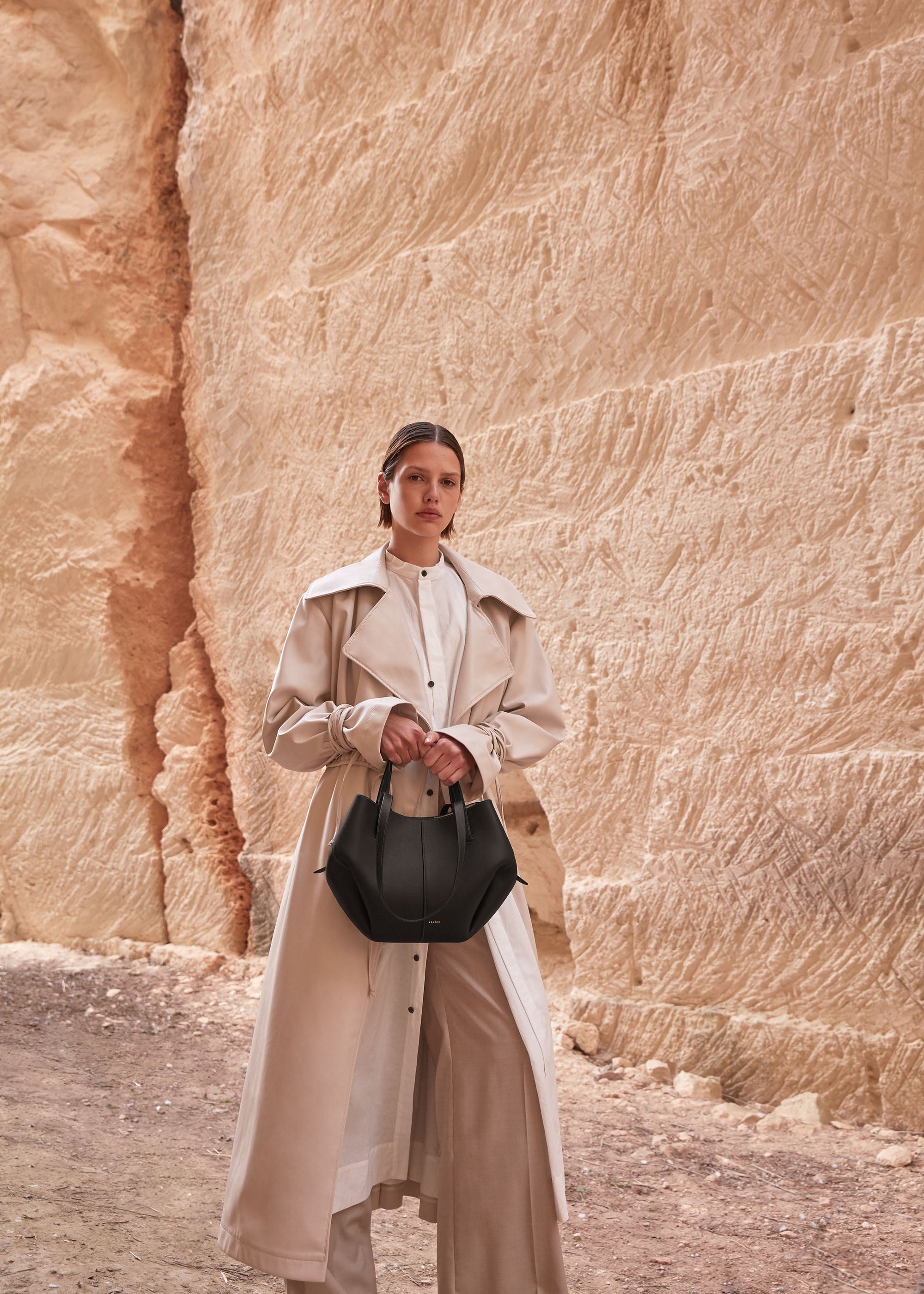 Sac Cyma Mini - Noir Grainé