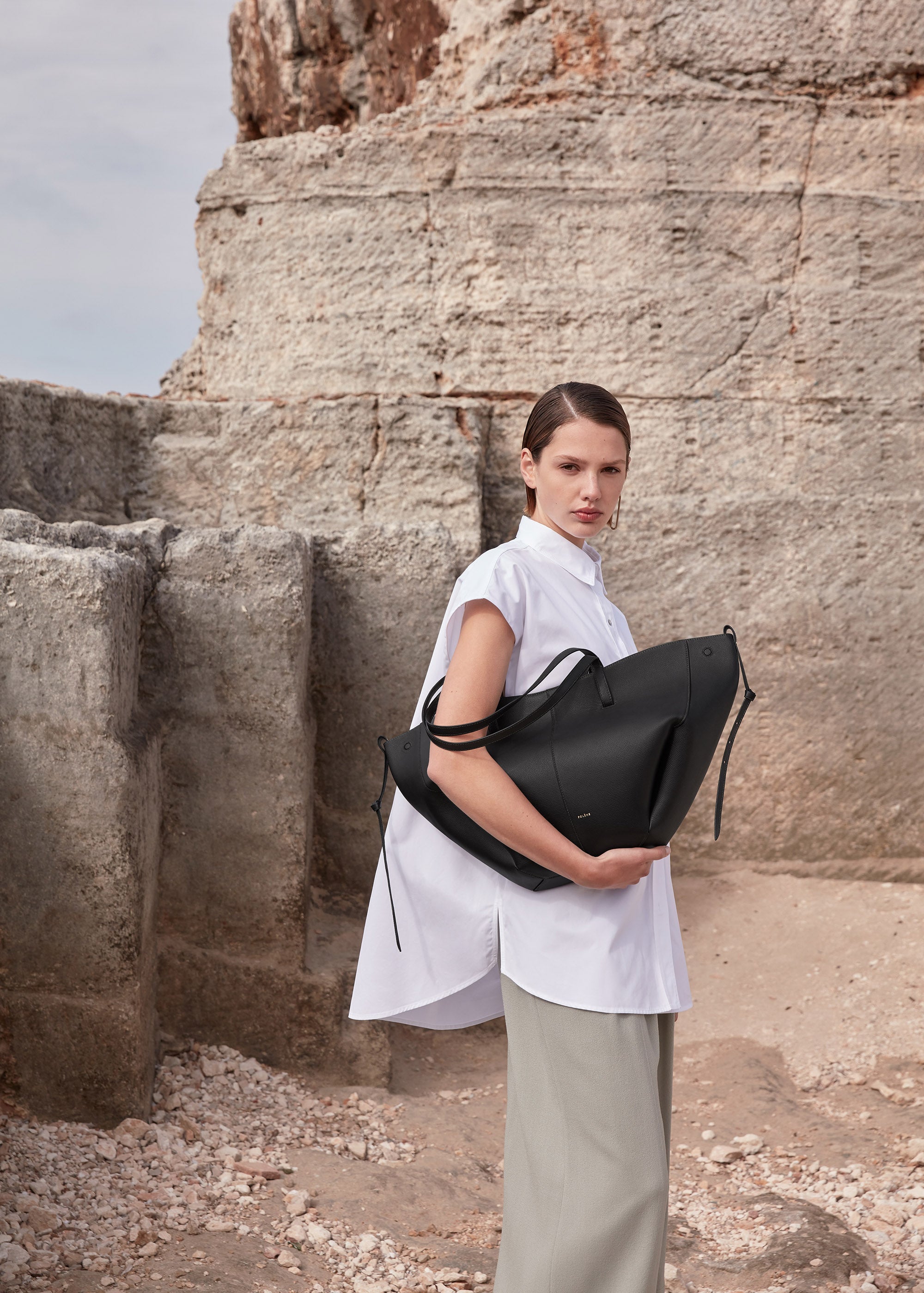 Sac Cyma - Noir Grainé