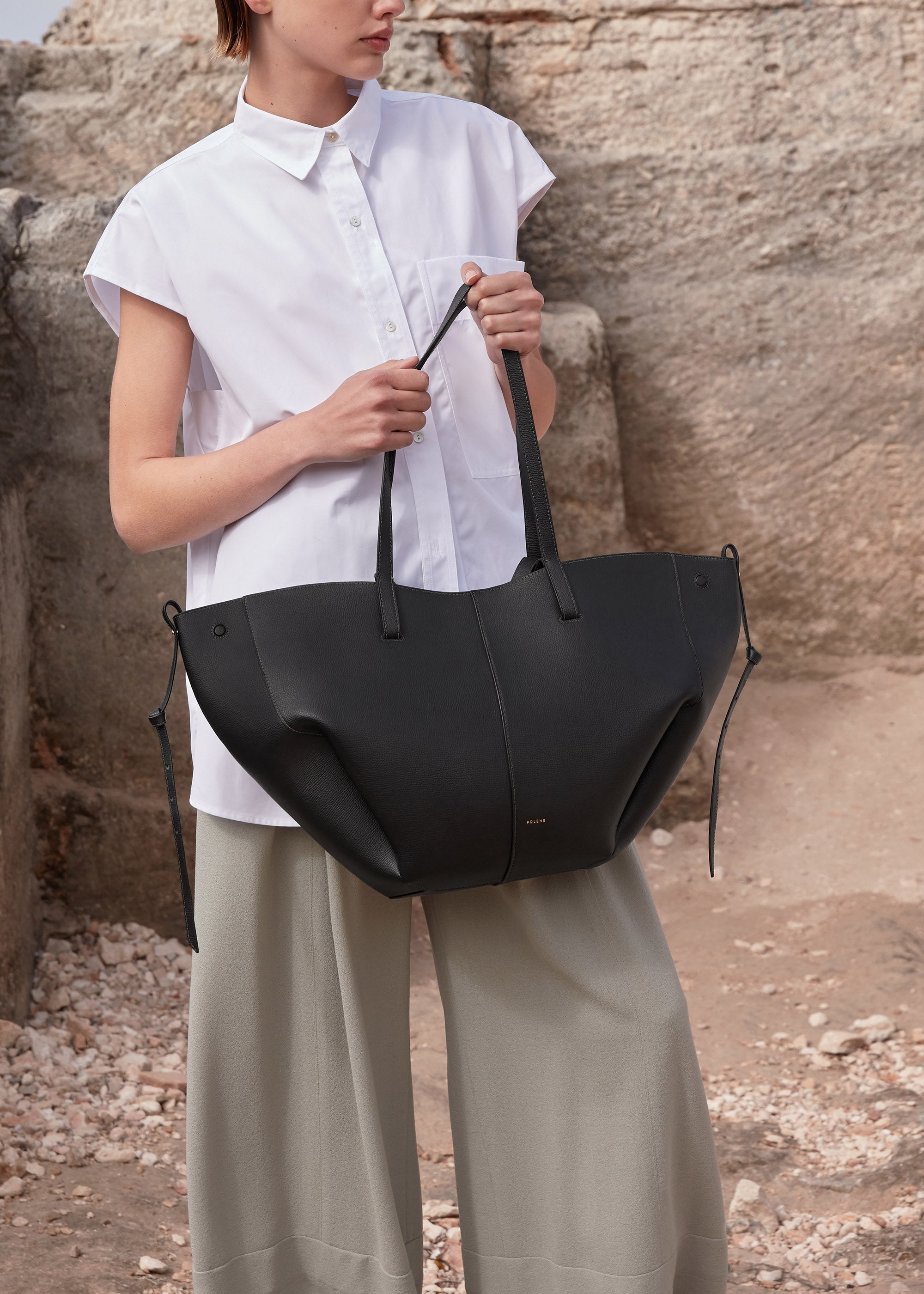 Sac Cyma - Noir Grainé