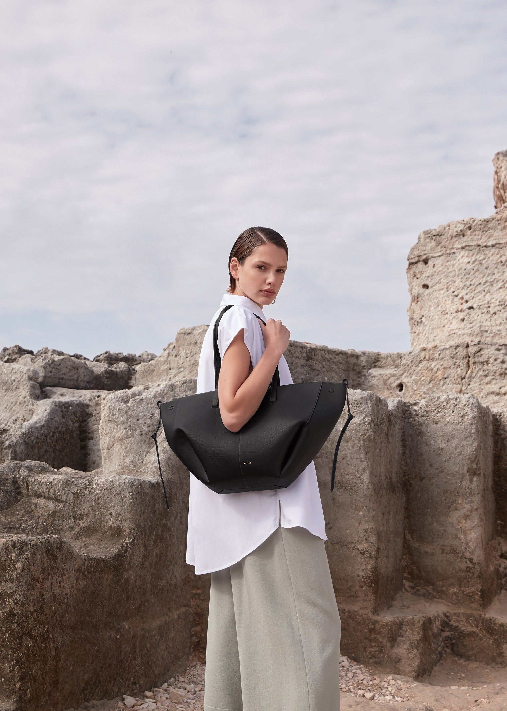 Sac Cyma - Noir Grainé
