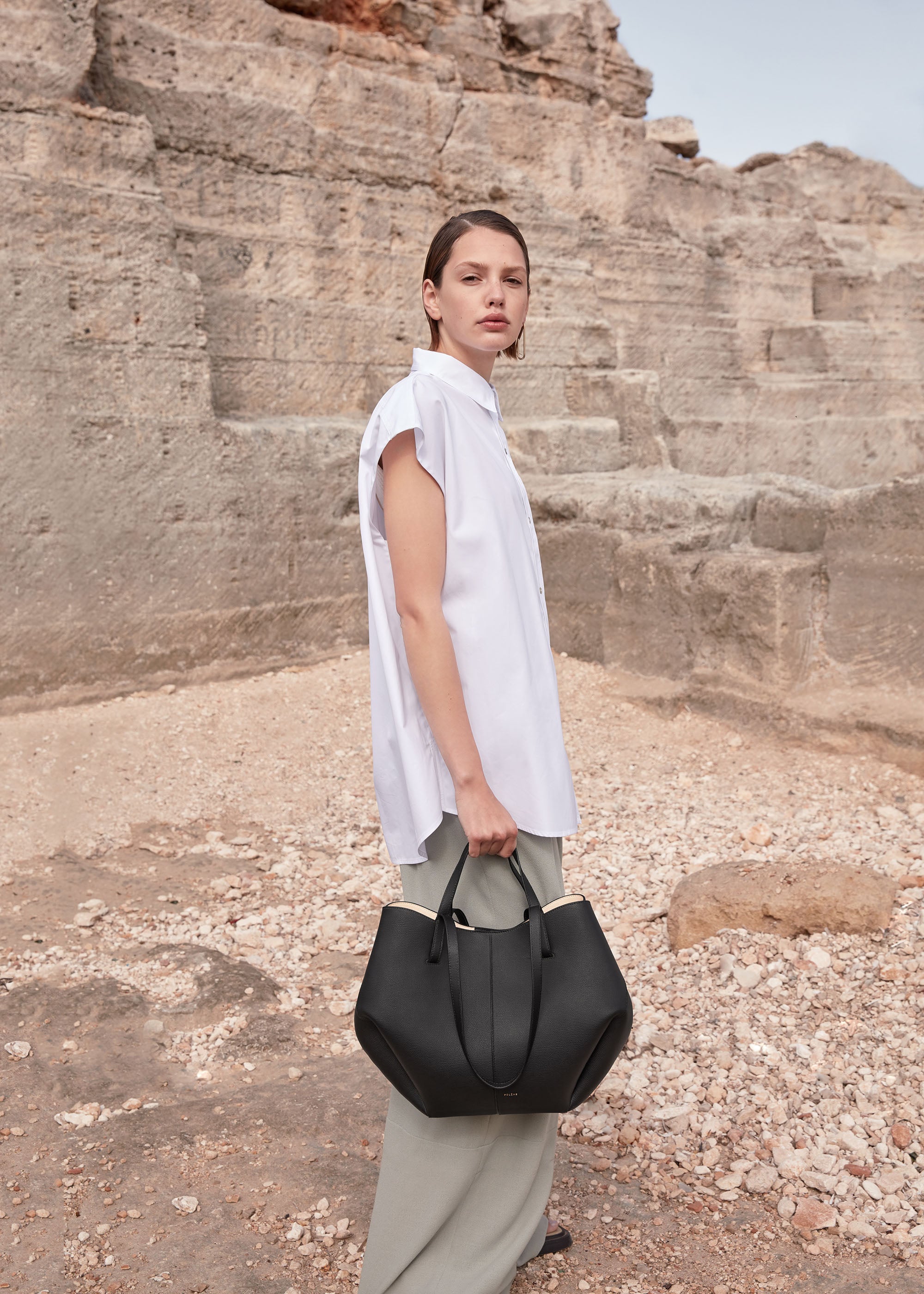 Sac Cyma - Noir Grainé