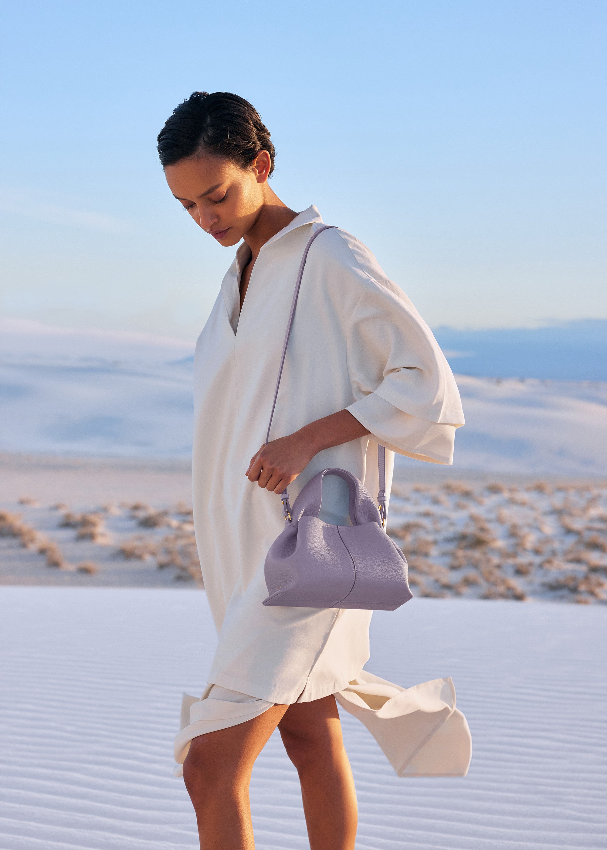 Sac Le Neuf Mini - Mauve Grainé