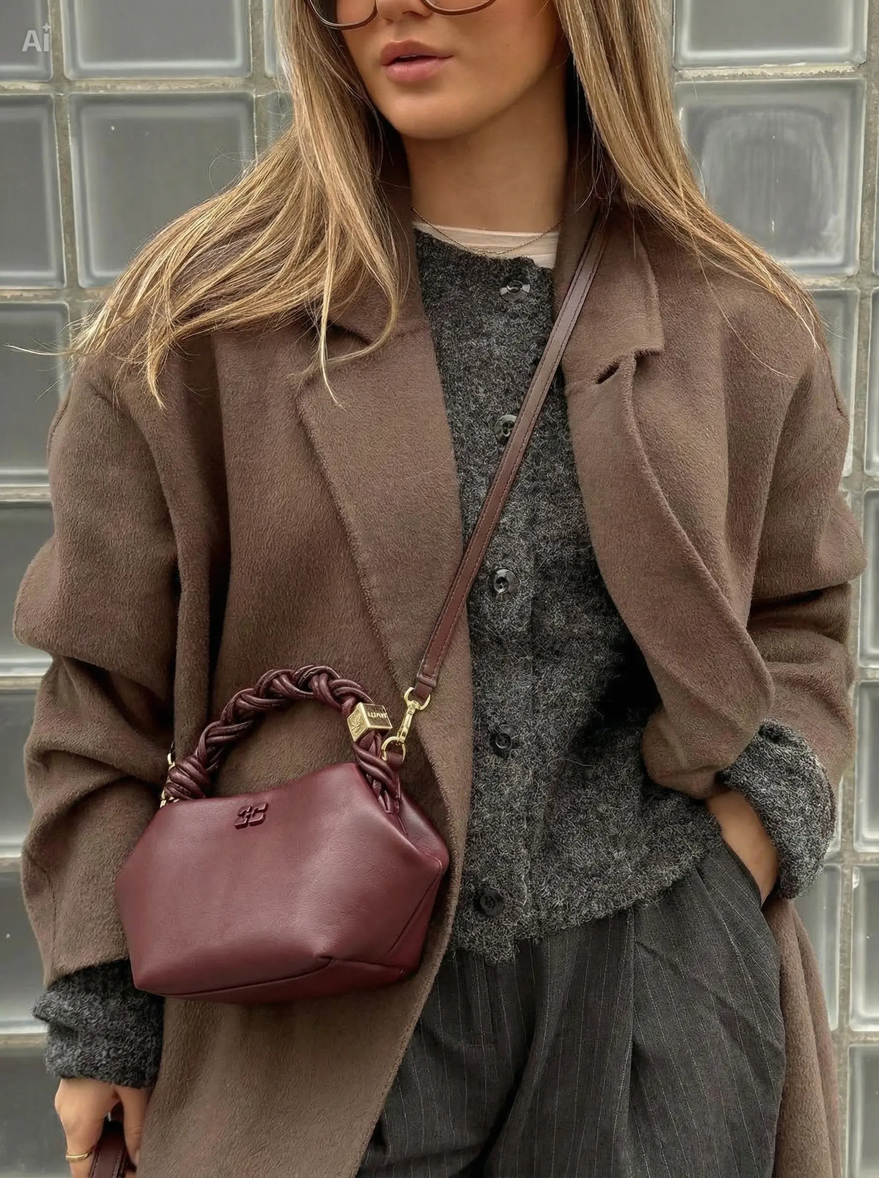 Sac Lyra Mini - Bordeaux