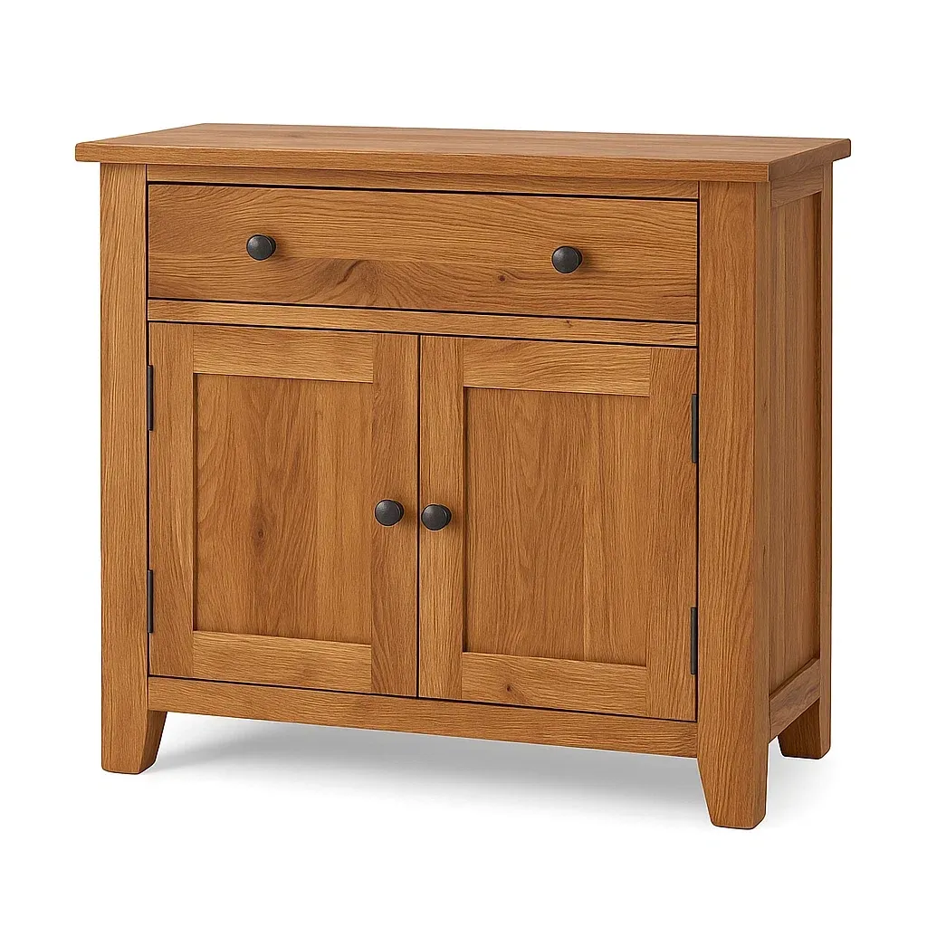 Buffet en bois avec tiroir et portes 90x45x85 cm-furneasenow