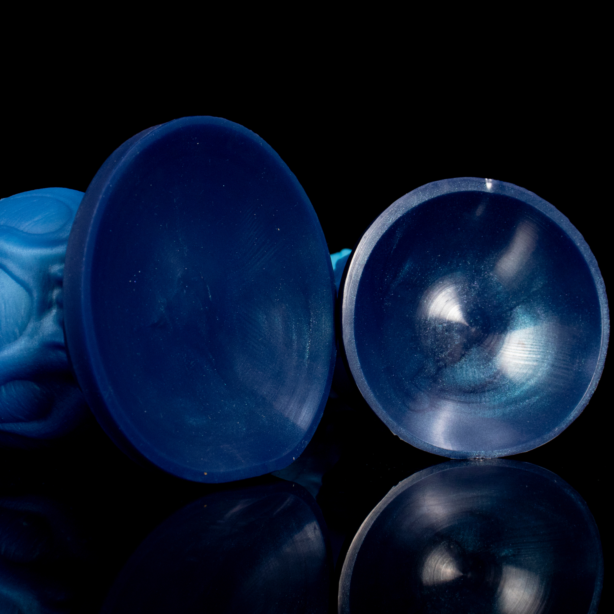 Spore of the Star-Tide—Fantasy Silicone Multi-Lobe Dildo with Stable Base