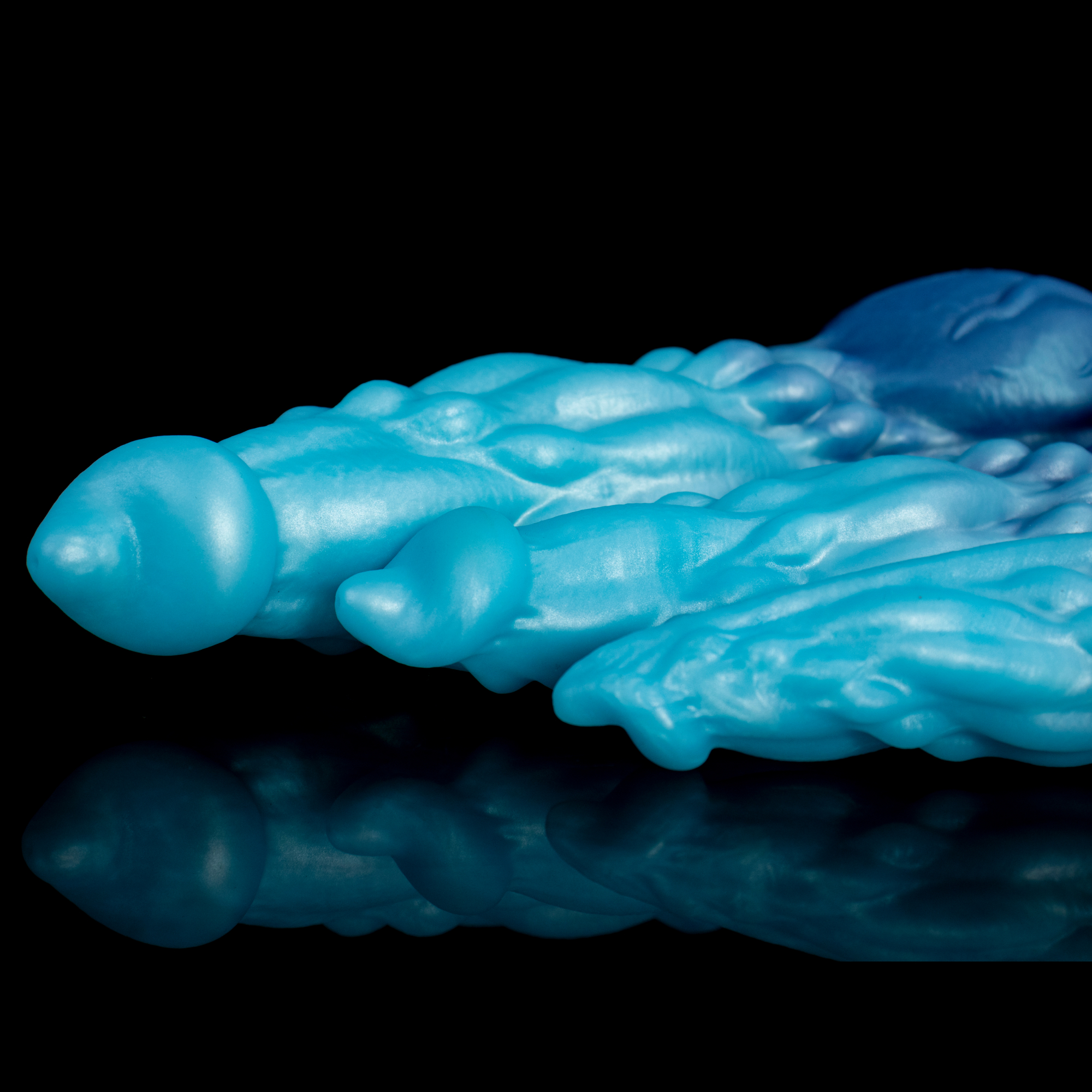 Scion of the Abyss Wolf—Fantasy Wolf Silicone Knot Dildo with Suction Cup