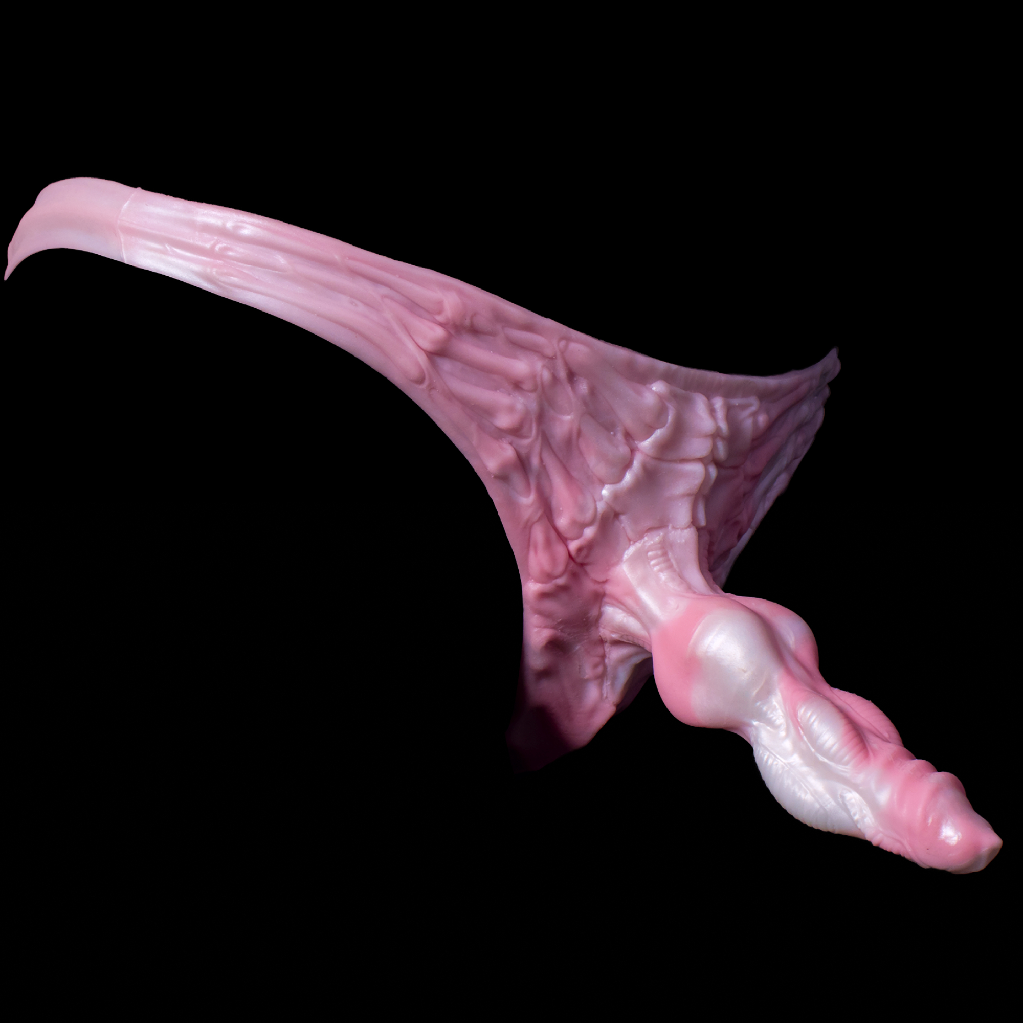 LupineWear | Platinum Silicone Dog-Style Wearable Dildo - Unleash Your Inner Wildness