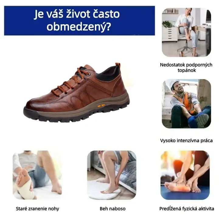 🔴 Talianske ručne šité topánky z pravej kože ✅ Elegantné ortopedické topánky + podpora členku 🦶 Pohodlné a protišmykové (vhodné pre ľudí s problémami s nohami!)