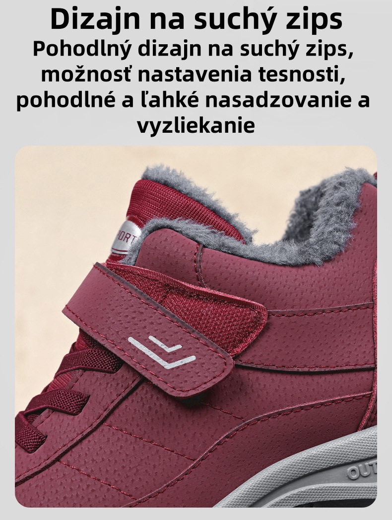 🔥 (Posledný deň) 50% zľava 🎁 Zimná teplá ortopedická obuv - Účinne zmierňuje bolesti nôh - Ergonómia