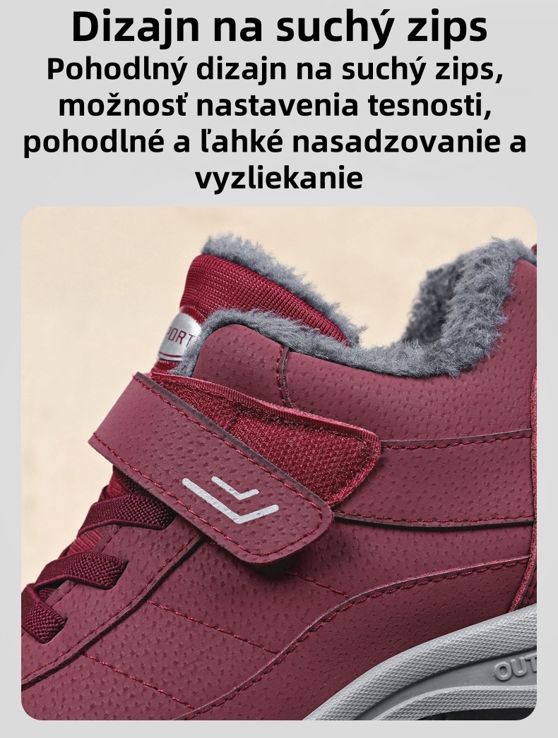 🔥 (Posledný deň) 50% zľava 🎁 Zimná teplá ortopedická obuv - Účinne zmierňuje bolesti nôh - Ergonómia