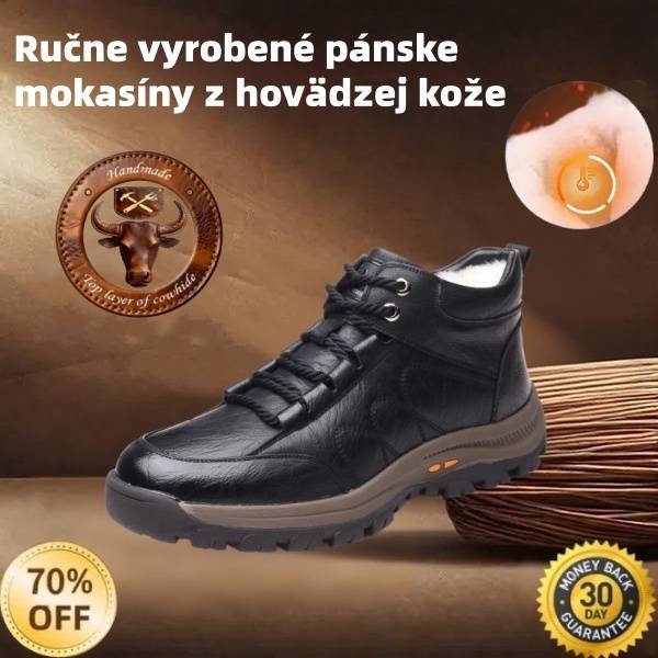 🔴 Talianske ručne šité topánky z pravej kože ✅ Elegantné ortopedické topánky + podpora členku 🦶 Pohodlné a protišmykové (vhodné pre ľudí s problémami s nohami!)