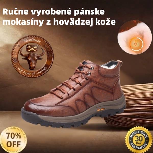 🔴 Talianske ručne šité topánky z pravej kože ✅ Elegantné ortopedické topánky + podpora členku 🦶 Pohodlné a protišmykové (vhodné pre ľudí s problémami s nohami!)