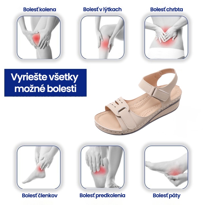 [🎁Posledný deň za polovičnú cenu - nenechajte si to ujsť] Ergonomické ortopedické sandále - podpora klenby, bezbolestná chôdza👞uľahčujú chôdzu