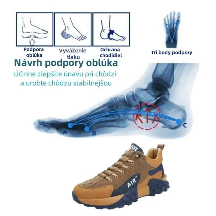 🔥Posledný deň! 50% zľava! ⏰Ergonomická ležérna obuv americkej značky✅ Mäkká a pohodlná s vynikajúcou oporou🦶 Účinne zmierňuje bolesť nôh