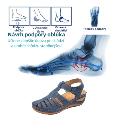 [🎁Dnes za polovičnú cenu - nenechajte si to ujsť] Lekársky certifikované ergonomické ortopedické sandále - bezbolestná chôdza 👞 uľahčujú chôdzu