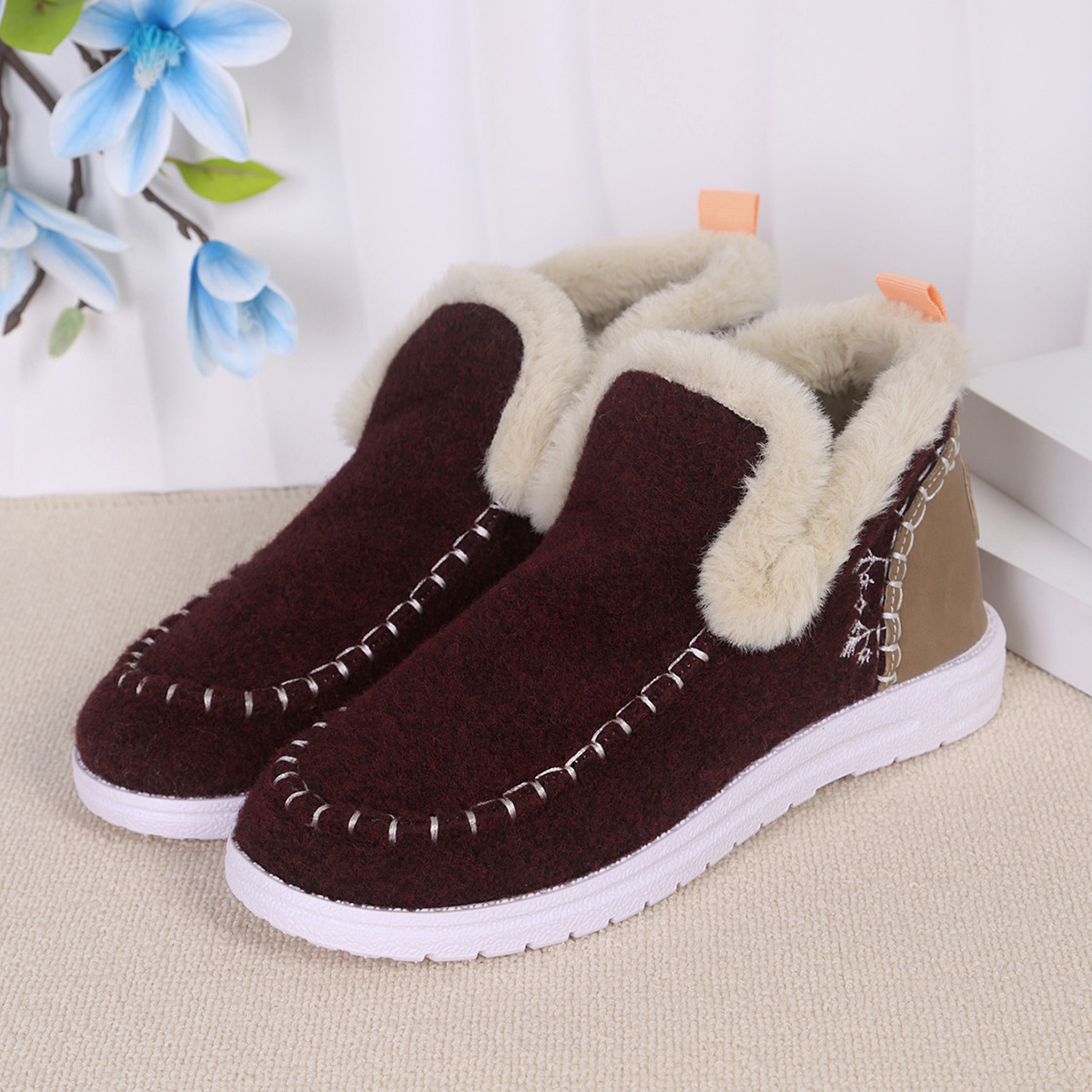 Zimné teplé dámske topánky