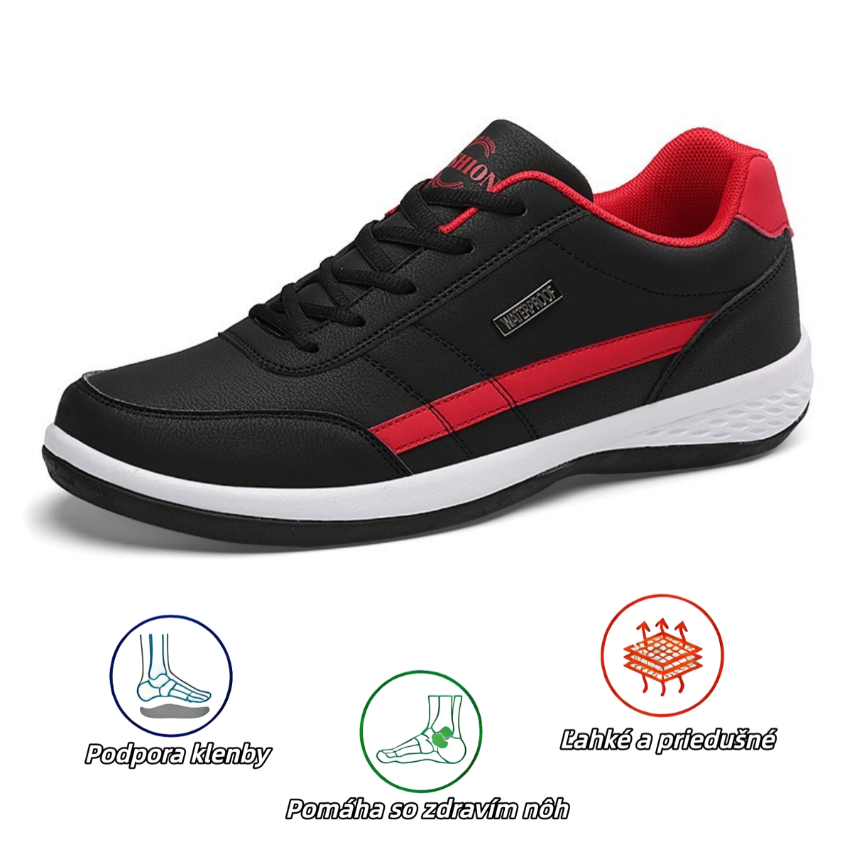 🎄 Vianočný super výpredaj: zľava 70 % – Nenechajte si to ujsť! 👍🏻 Vylepšená pánska ortopedická obuv, vodeodolná a protišmyková ✅ – účinne zmierňuje bolesť nôh.