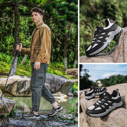 [⏰ Posledný deň zľava 70 % – nenechajte si to ujsť! ] 🔥 Ergonomicky tvarovaná pánska vychádzková obuv, ✅ Podpora klenby – pre chôdzu bez bolesti