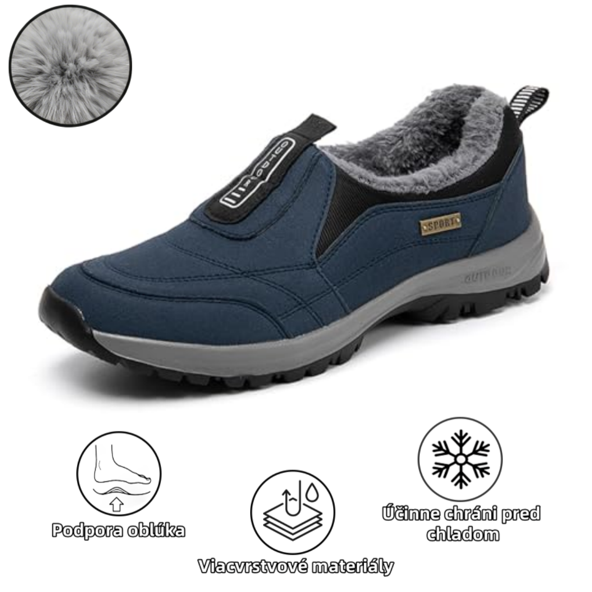 【🎄Časovo obmedzená vianočná špeciálna ponuka, zľava 70 % – Nenechajte si ju ujsť!】Ergonomické, nepremokavé, protišmykové a ortopedické zimné čižmy – vlnená podšívka + ručne šitý zvršok z pravej kože👞