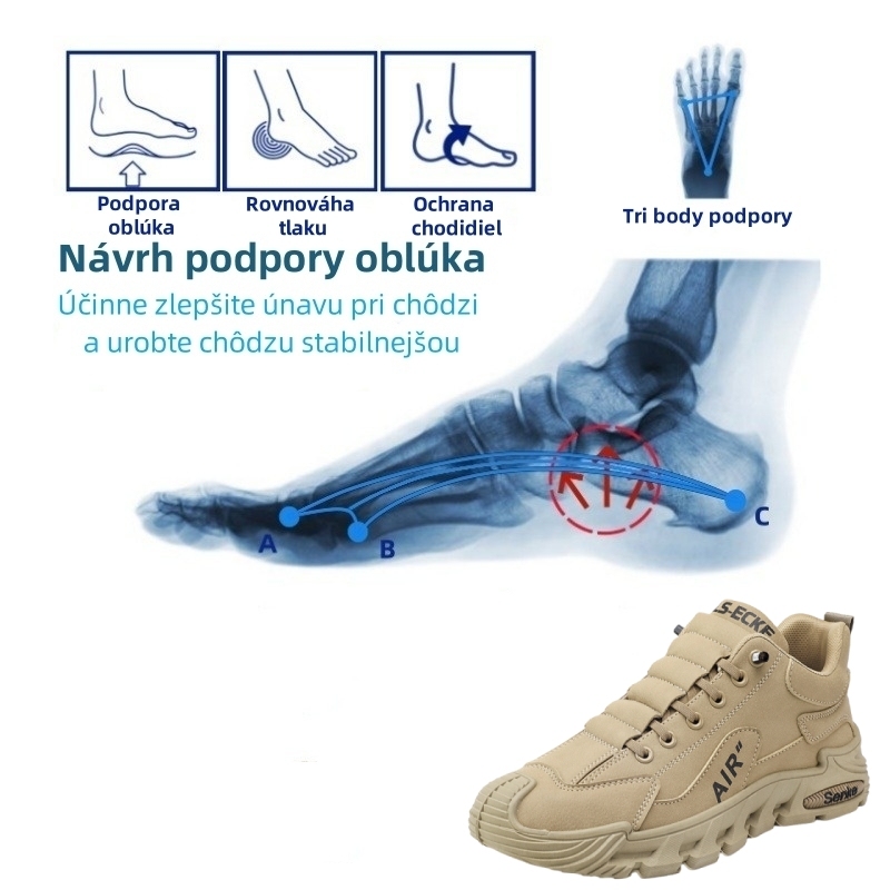 [⏰50% zľava dnes - nenechajte si to ujsť] Ergonomické topánky - Prémiová koža + ručne šité 👞