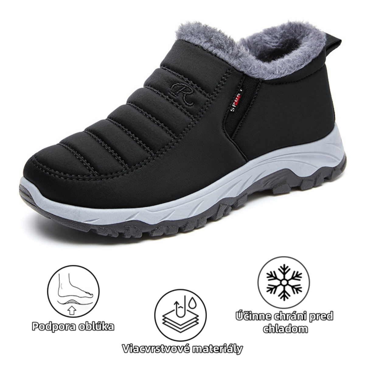 (🔥Dnes zľava 50% - nepremeškajte túto príležitosť) ⏰ - Mäkká a pohodlná vlnená vychádzková obuv (klenutá podpora - uľahčuje chôdzu)