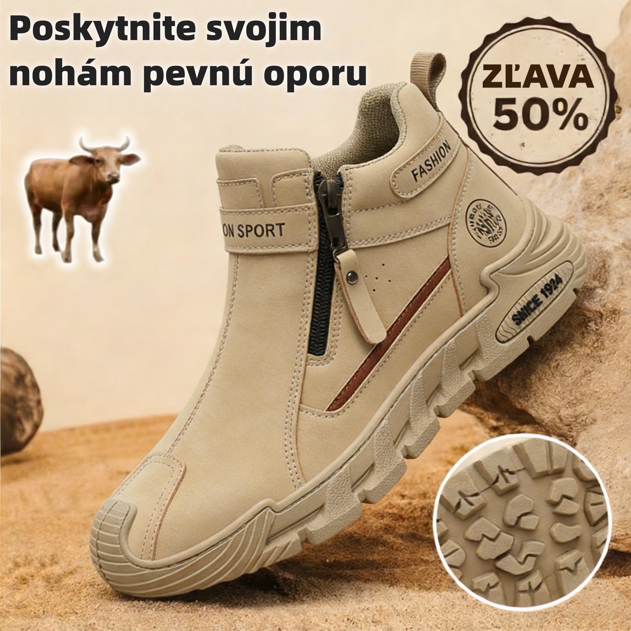 🔥 Posledná šanca – 50% dole!⏰Slovensko ergonomická obuv na každodenné nosenie✅ Výnimočné pohodlie a stabilná podpora chodidla🦶 Znižuje tlak a únavu nôh