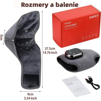 Masážny prístroj na nohy 👣 Masáž + teplý obklad | Zmierňuje bolesť a napätie | 3 vibračné režimy 🔥 POLOVIČNÁ CENA – 50% ZĽAVA