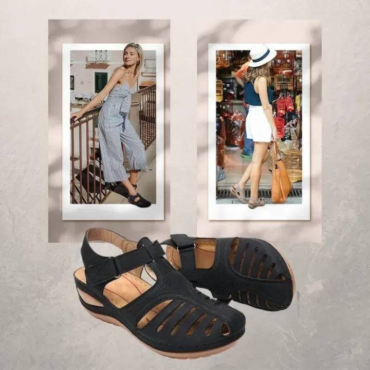 [🎁Dnes za polovičnú cenu - nenechajte si to ujsť] Lekársky certifikované ergonomické ortopedické sandále - bezbolestná chôdza 👞 uľahčujú chôdzu