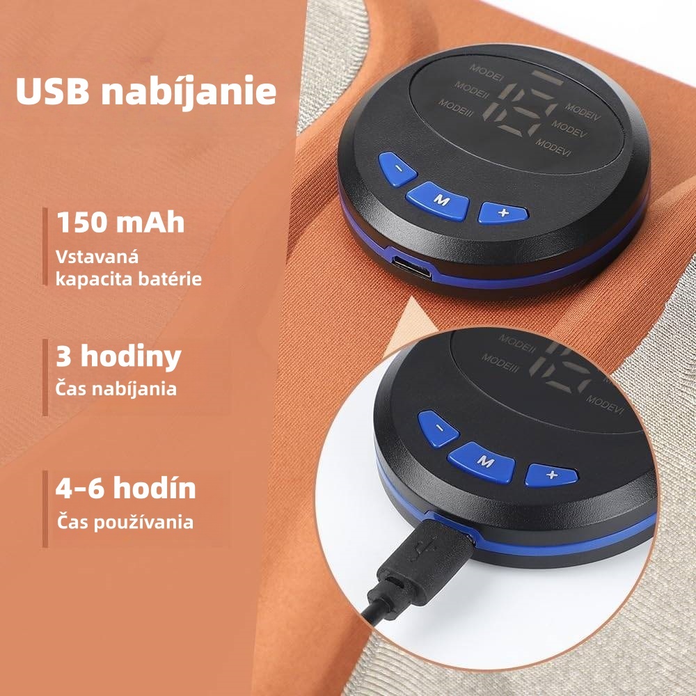 🔥50% zľava🔥 Prenosný 3D EMS masážny prístroj na chodidlá a lýtka🦶 6 režimov | 15 úrovní intenzity | Funkcia vyhrievania ♨️